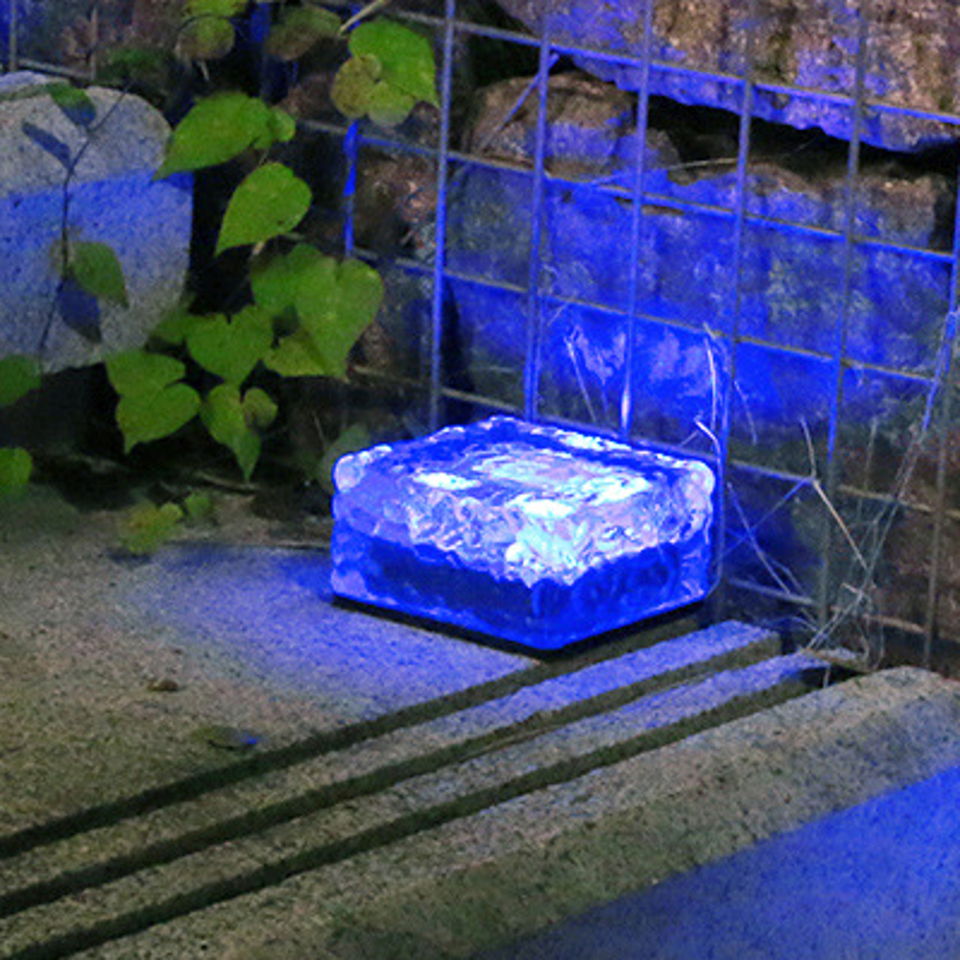 Outdoor Solar Brick Ice Cube Light Waterproof LED Landscape Lamp, Step Path Pathway Garden Yard Party Christmas Lighting – view 11