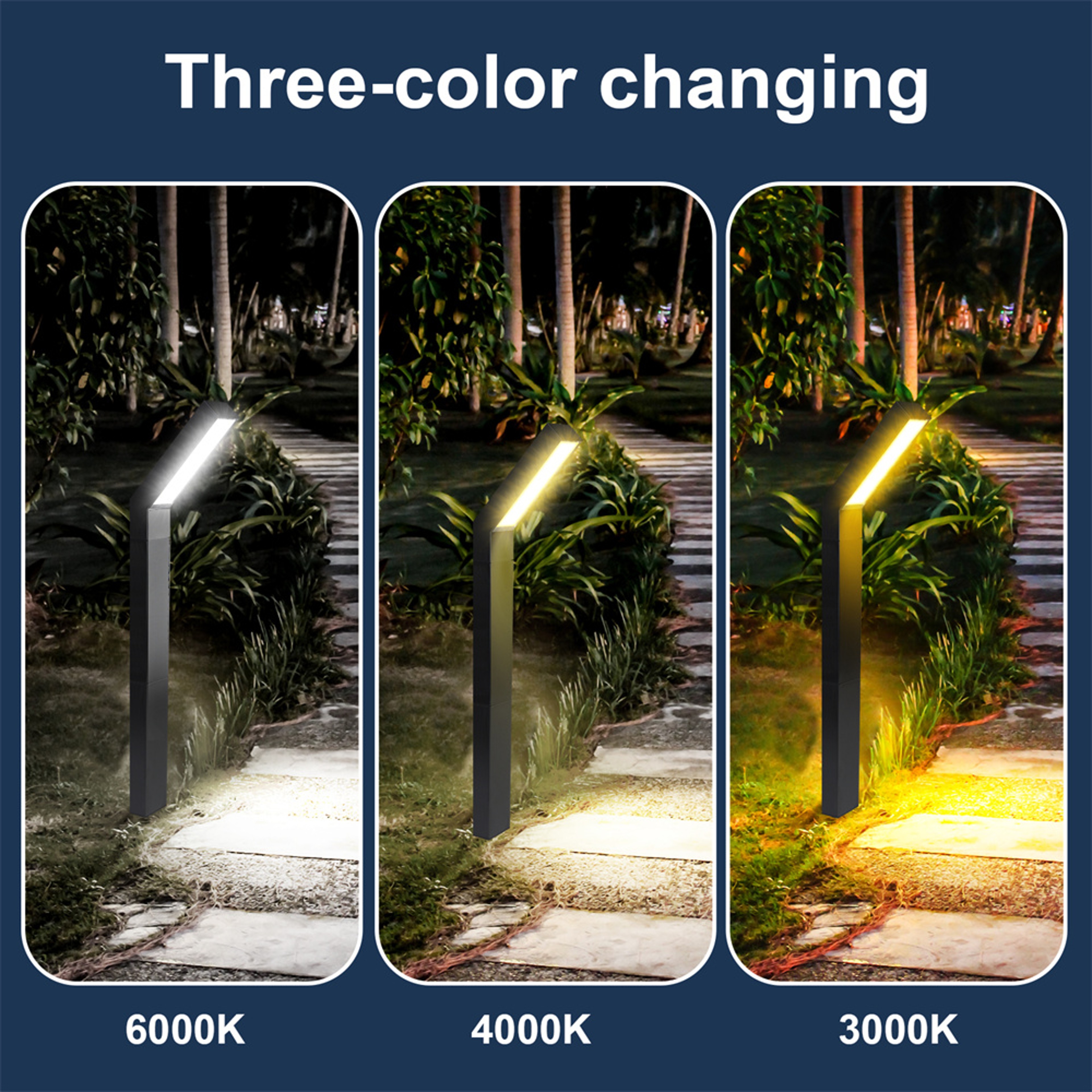Solar Lights for Garden Outdoor, Solar Pathway Lights, Landscape Lamps for Lawn IP65 Waterproof – view 2