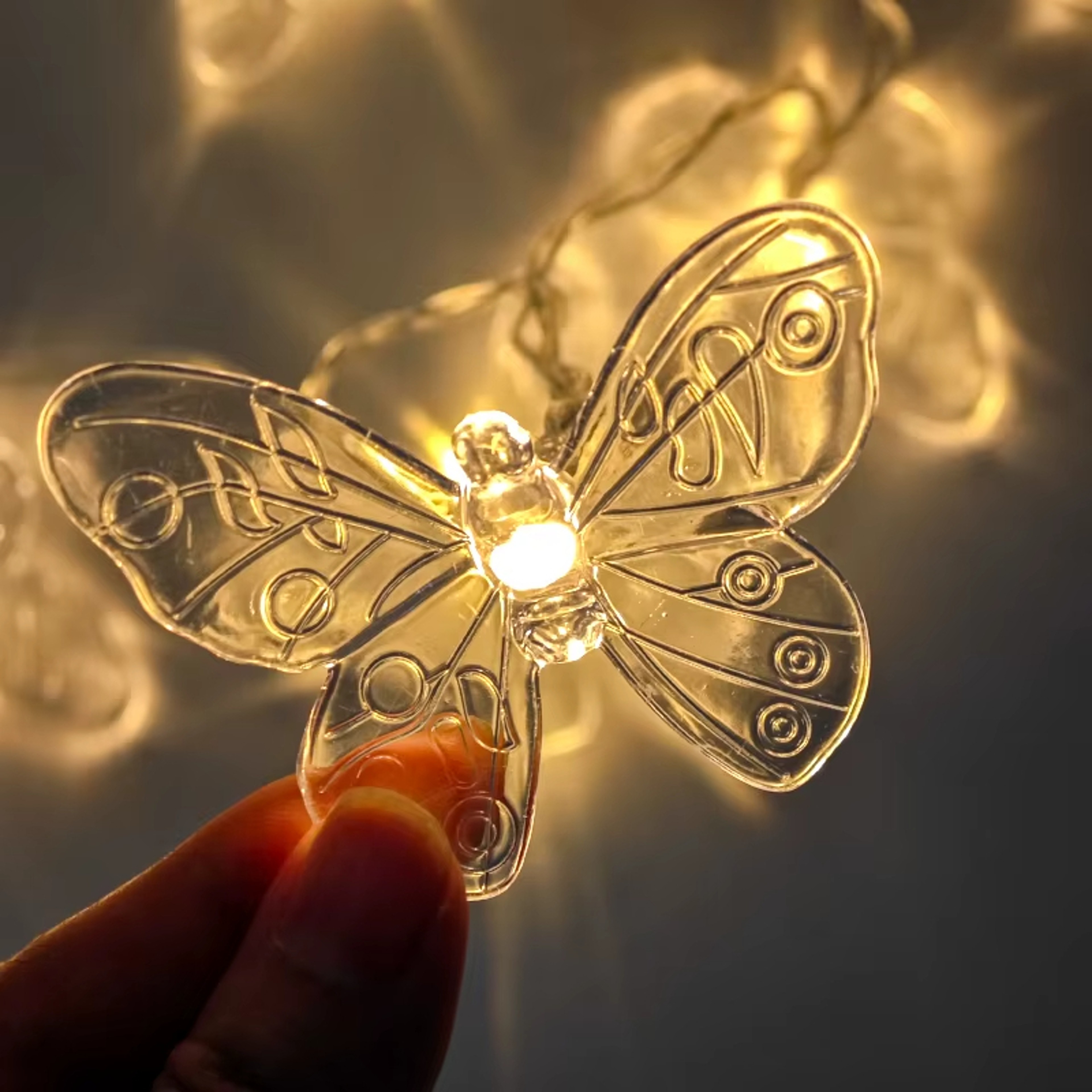 LED Butterfly Light String  Fairy Decorative LED Lights For Home  Party Decorations 5
