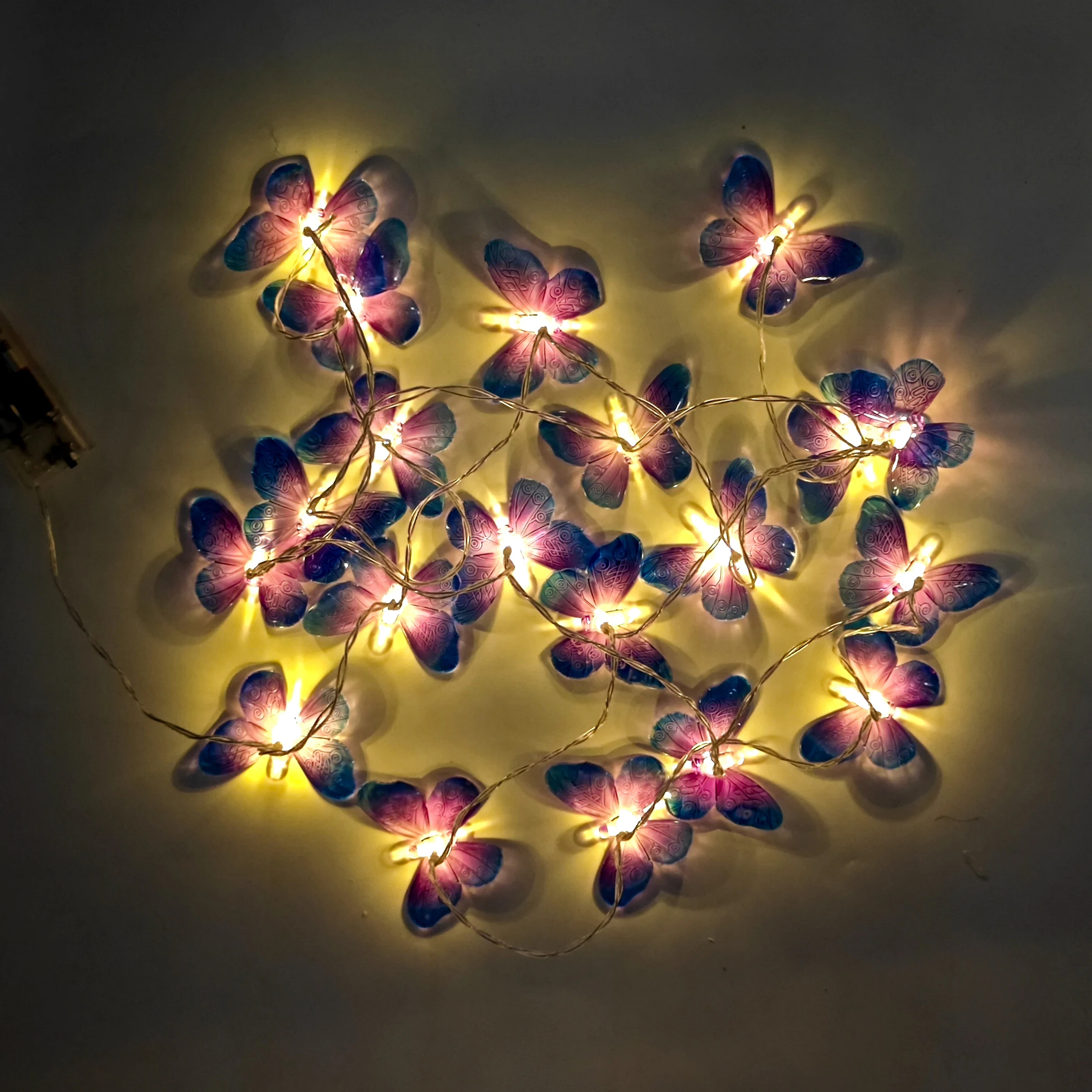 LED Butterfly Light String  Fairy Decorative LED Lights For Home  Party Decorations 3