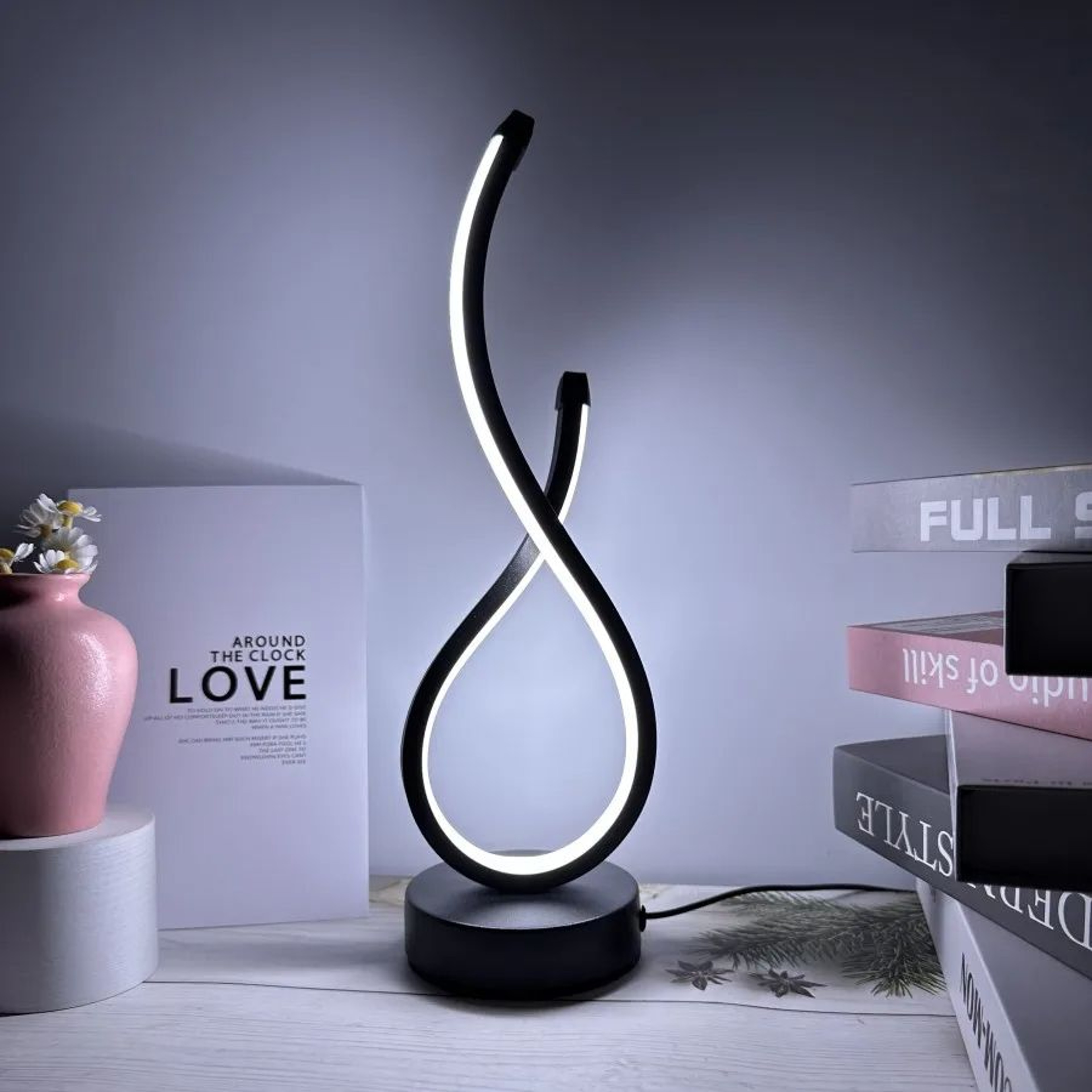 Creative LED Table Lamp Luminescent Decorative Nightlight For Bedroom Living Room Restaurant  Coffe 4