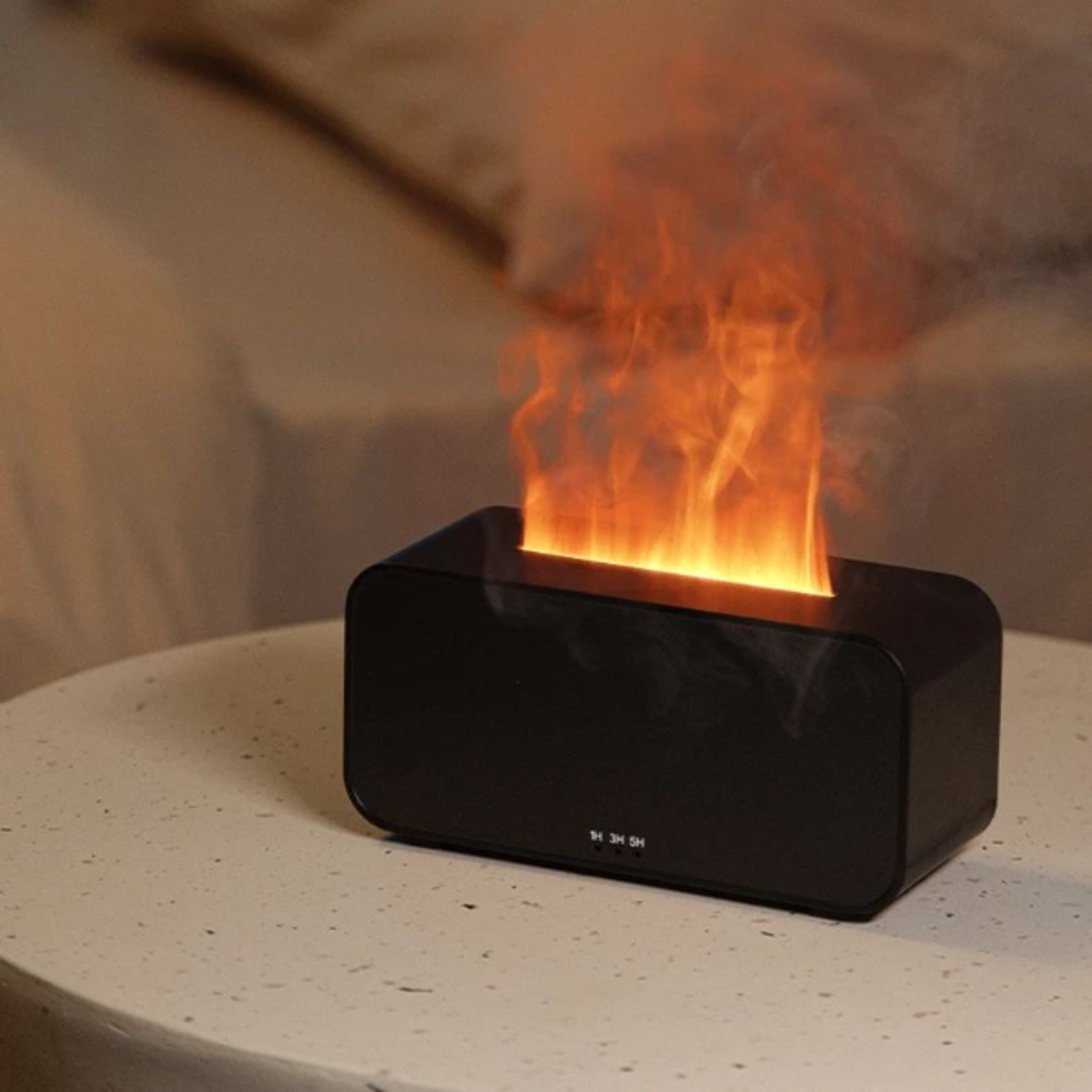Mini Flame Automatic Fragrance Diffuser Home Humidifier with Led Light