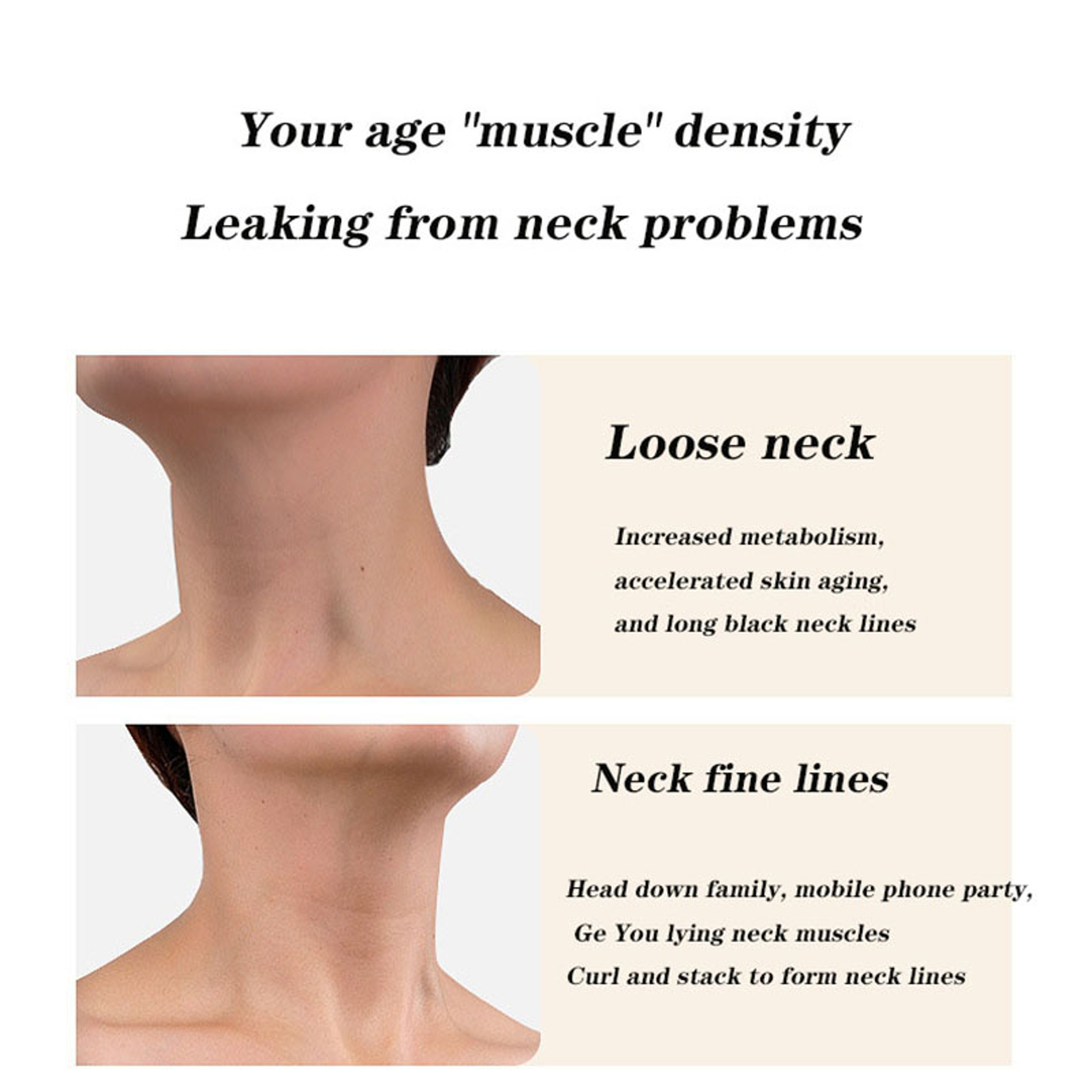 Gold Firming Neck Mask, Moisturizing, Nourishing, Brightening & Hydrating Neck Skincare Masks for Beauty & Skin Care – view 3
