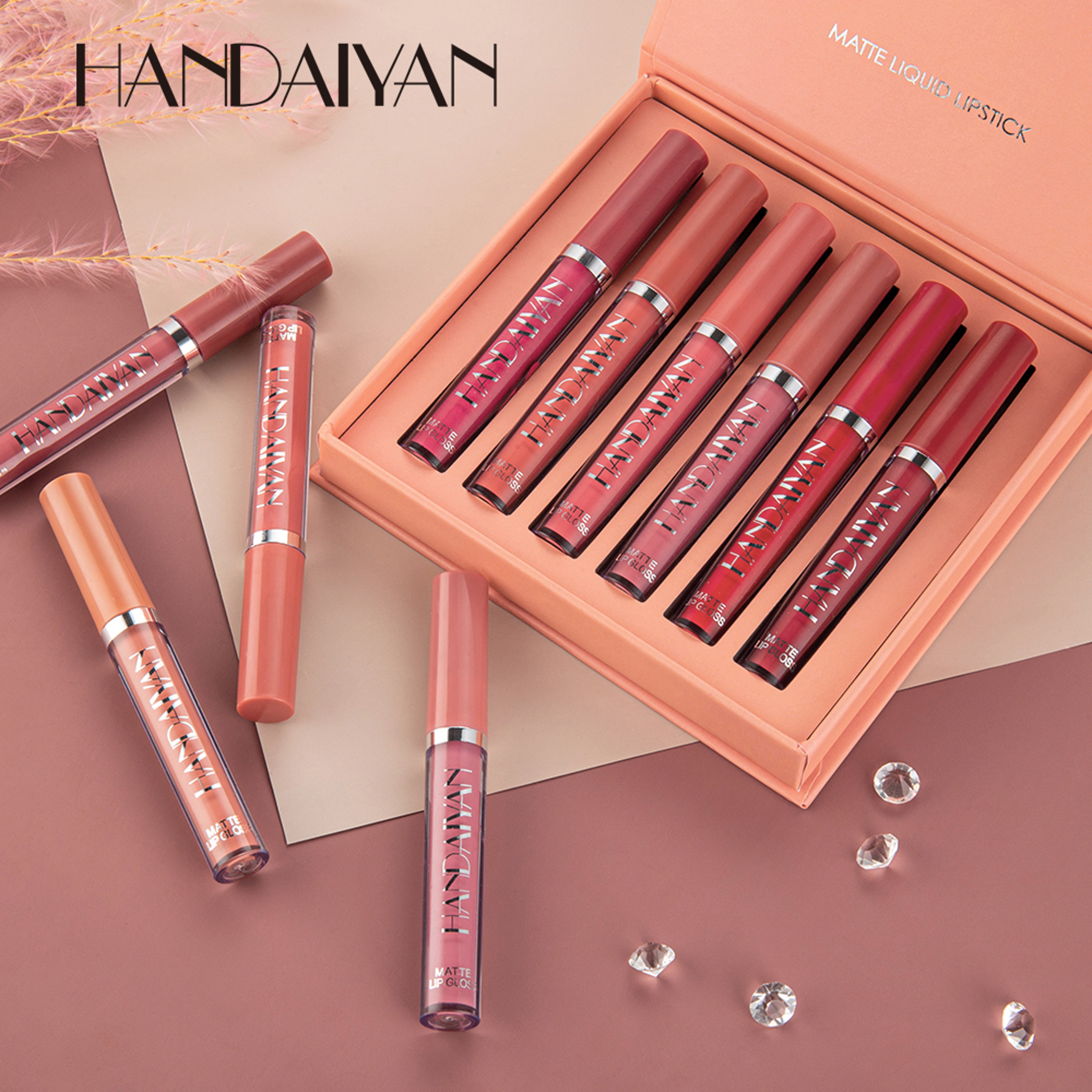 NonStick Cup Liquid Lipsticks, Long-Lasting Matte Finish Lip Gloss, Resistant to Fading – view 1