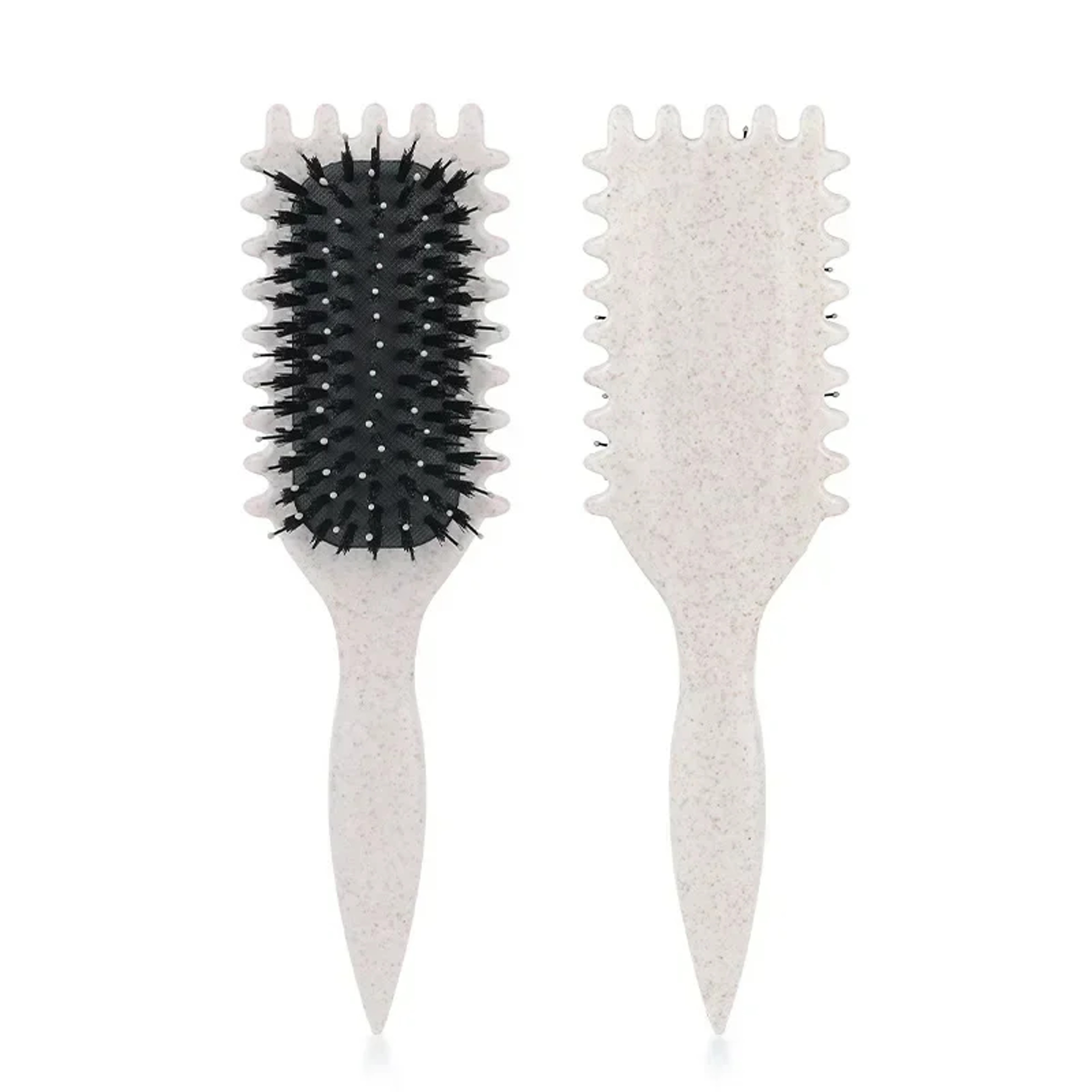 Women's Hair Comb, Hollow Shaped Curly Hair Comb with Multi-Functional Scalp Massage & Anti-Static Fluffy Hair Brush – view 7