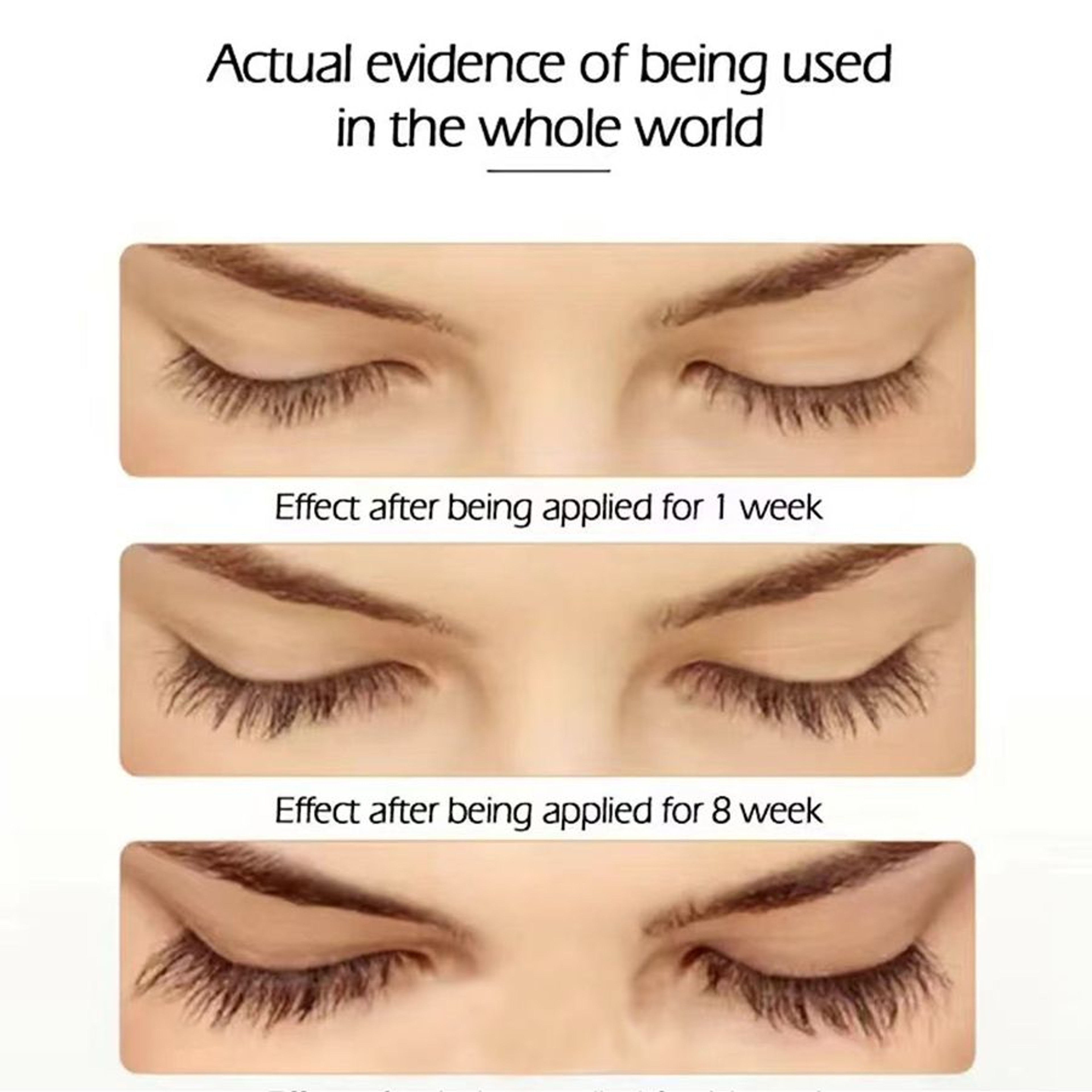 Eyelash  Eyebrow Growth Serum Natural Enhancer for Thicker Fuller Longer Lashes  Eyebrows