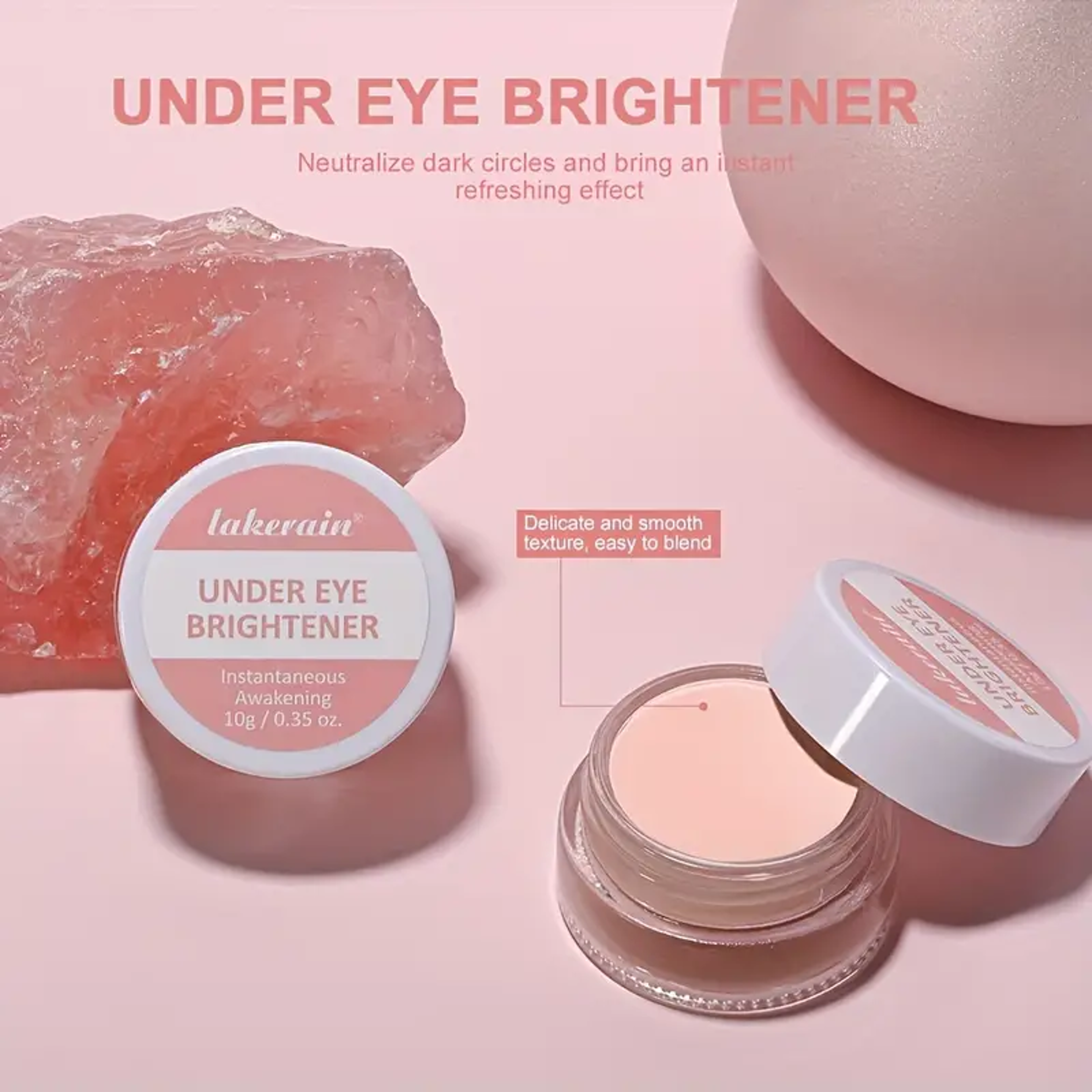 Hydrating Eye Brightening Concealer Contour Cream Full Coverage Long Lasting Correcting Eye Conceal 4