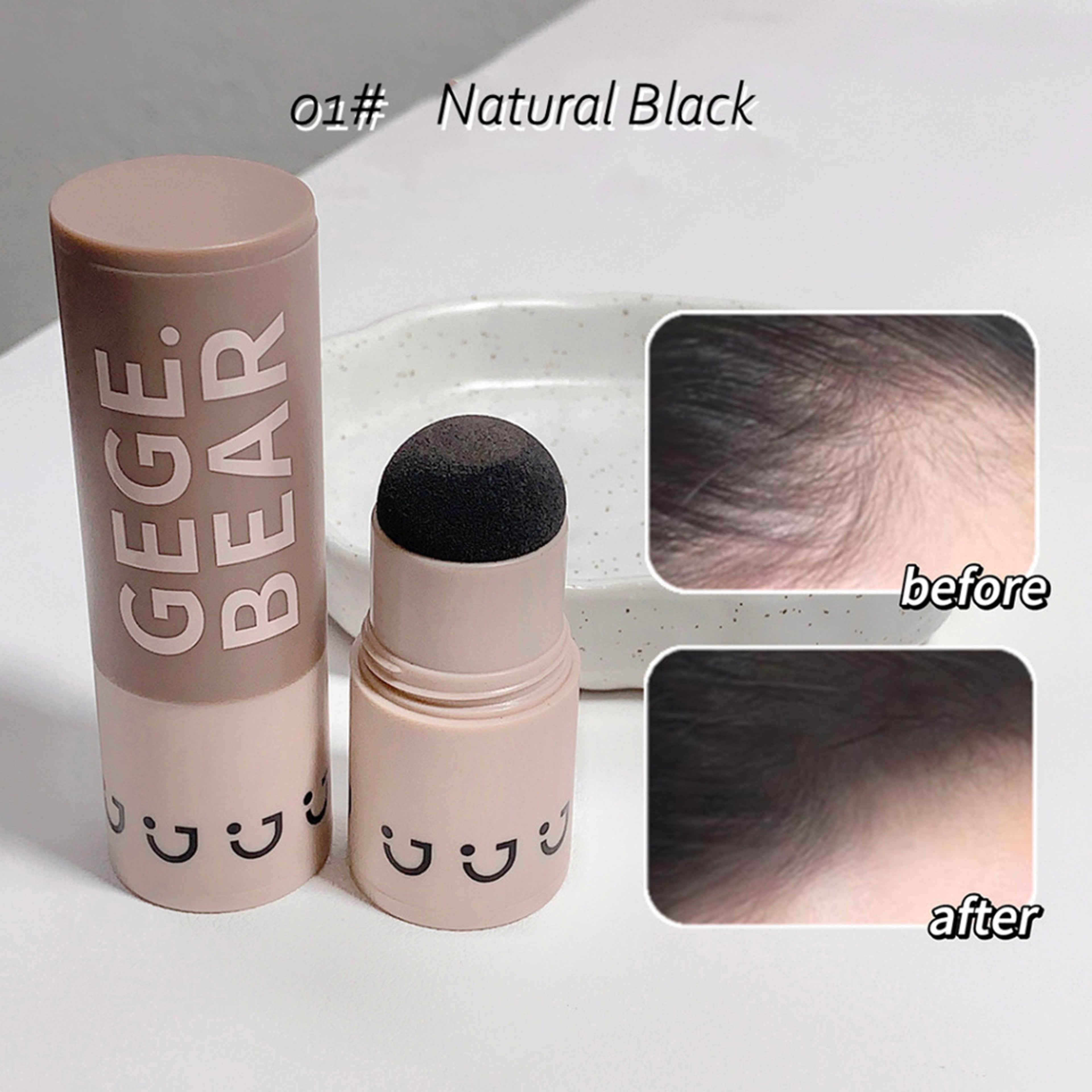 Waterproof Hair Shadow Powder Natural Cove Hair Loss Hairline Shadow Stick Long Lasting Compact Tra 5