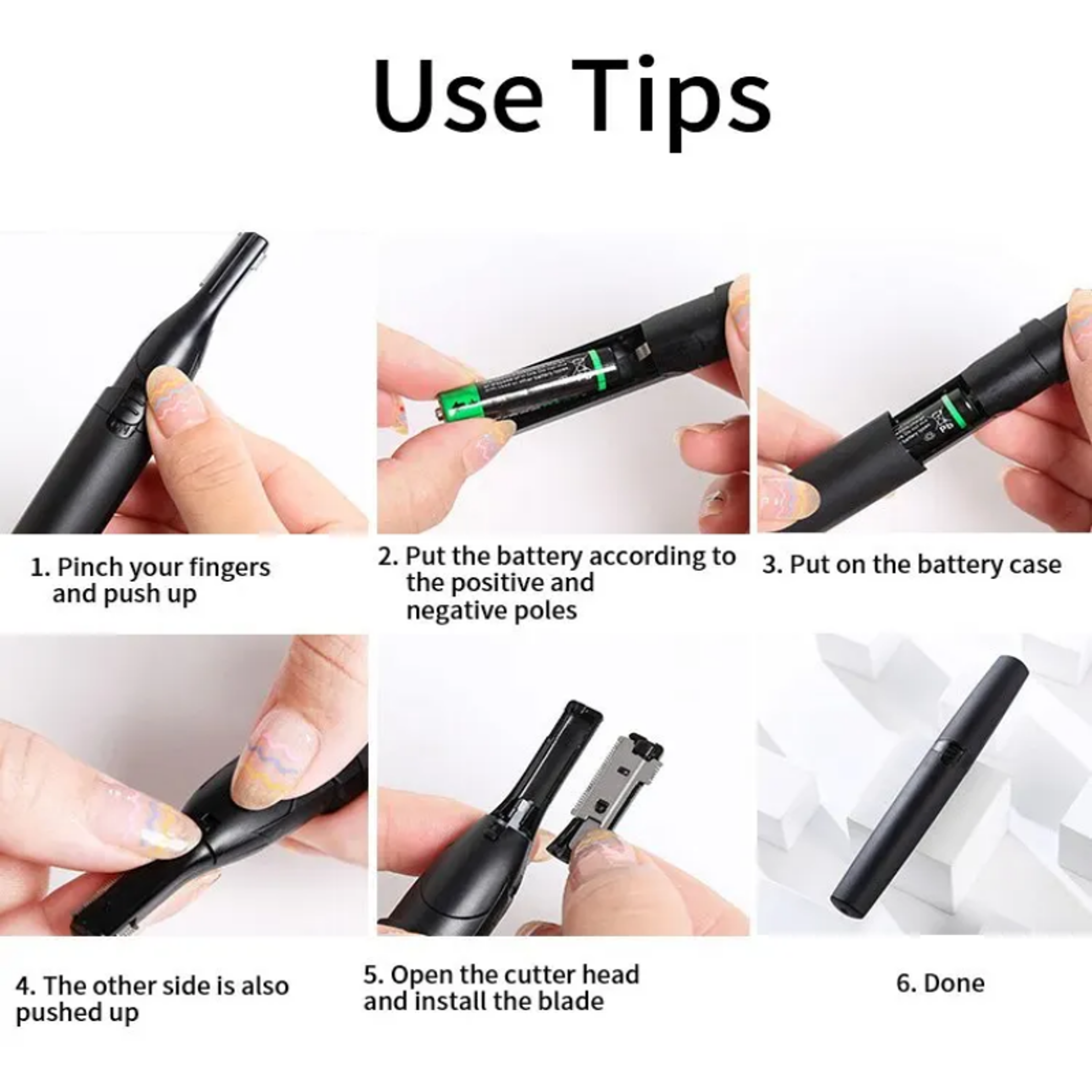 Womens Eyebrow Electric Shaver USB Charging, Simple & Portable Novice Eyebrow Scraper for Smooth Shaping – view 5