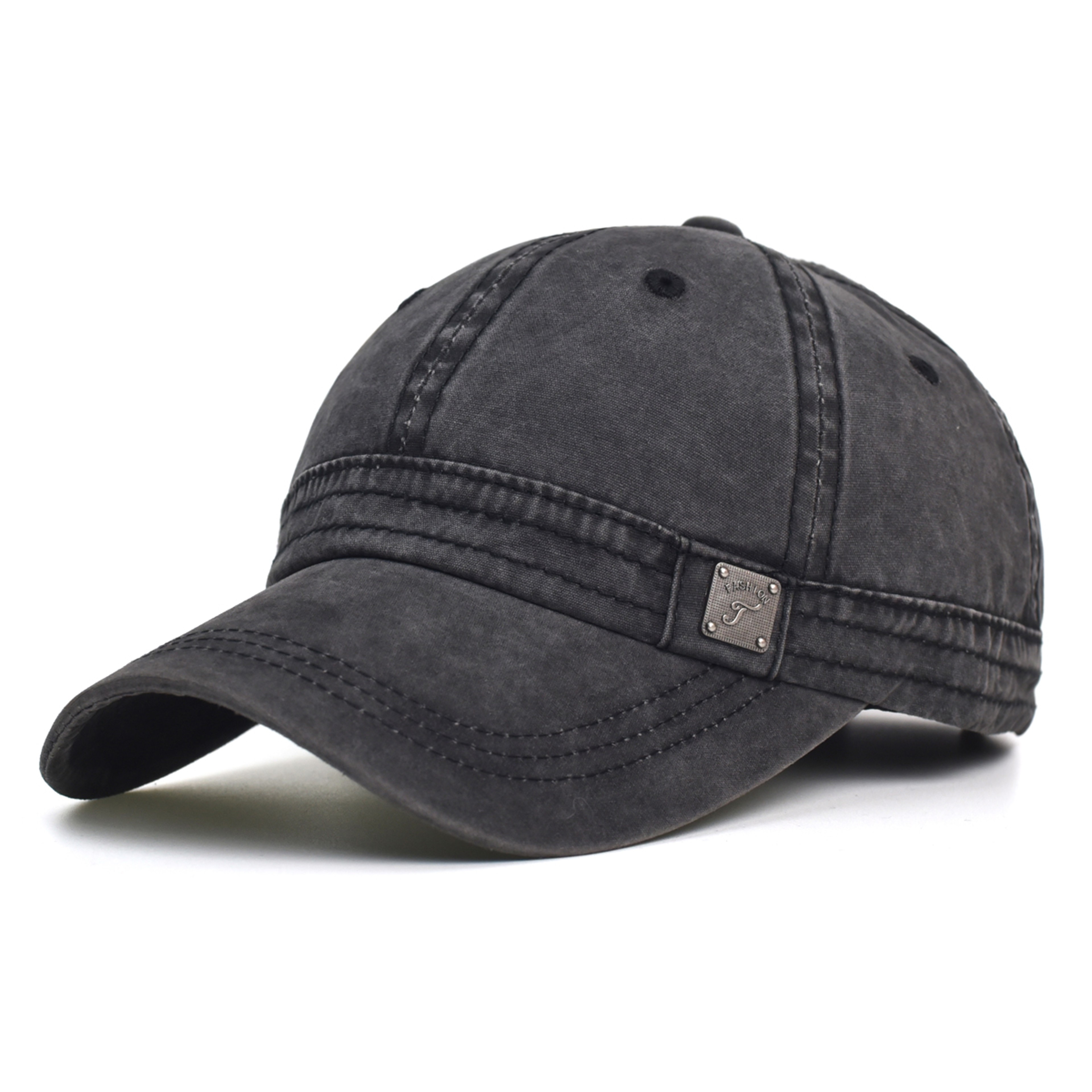 Men Women Casual Vintage Dad Hat, Washed Cotton Baseball Cap, Adjustable Trucker Style Low Profile Outdoor Cap – view 8