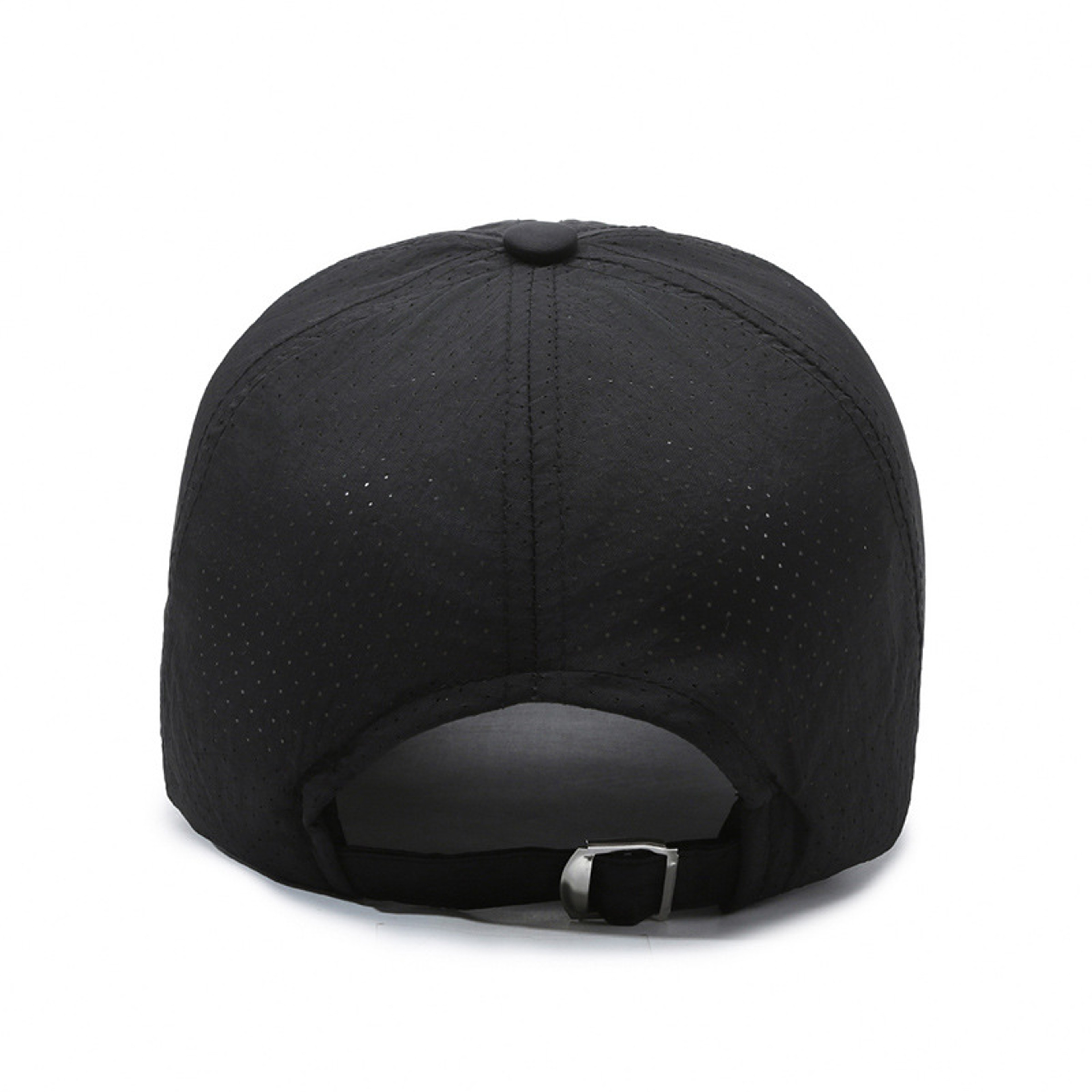 Sunscreen Breathable Quick Drying Solid Baseball Cap, Adjustable Outdoor Sports Hat for Cycling, Hiking, Fishing, Mens – view 2