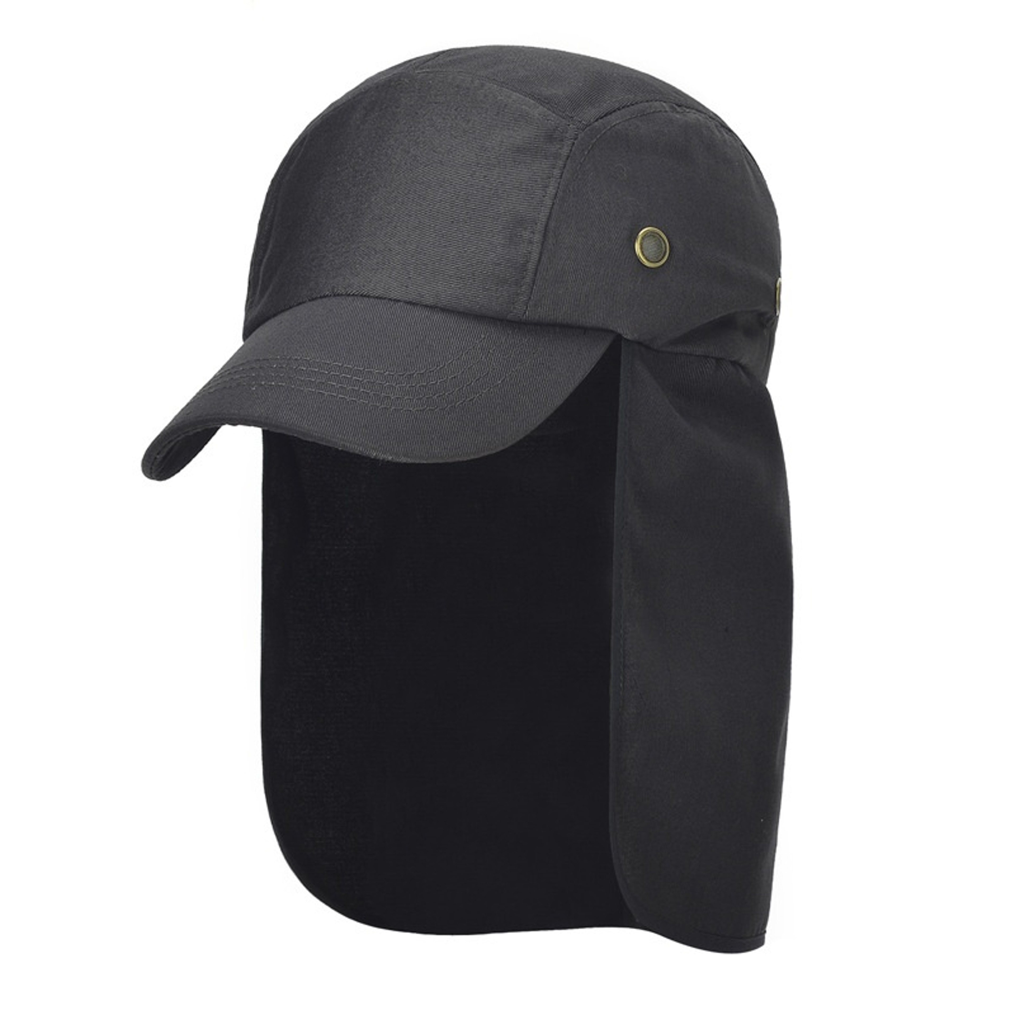 Outdoor Hiking Travelling Fishing Hat Sun Cap with Neck Flap for Men Women UV Protection Camping Boating – view 2