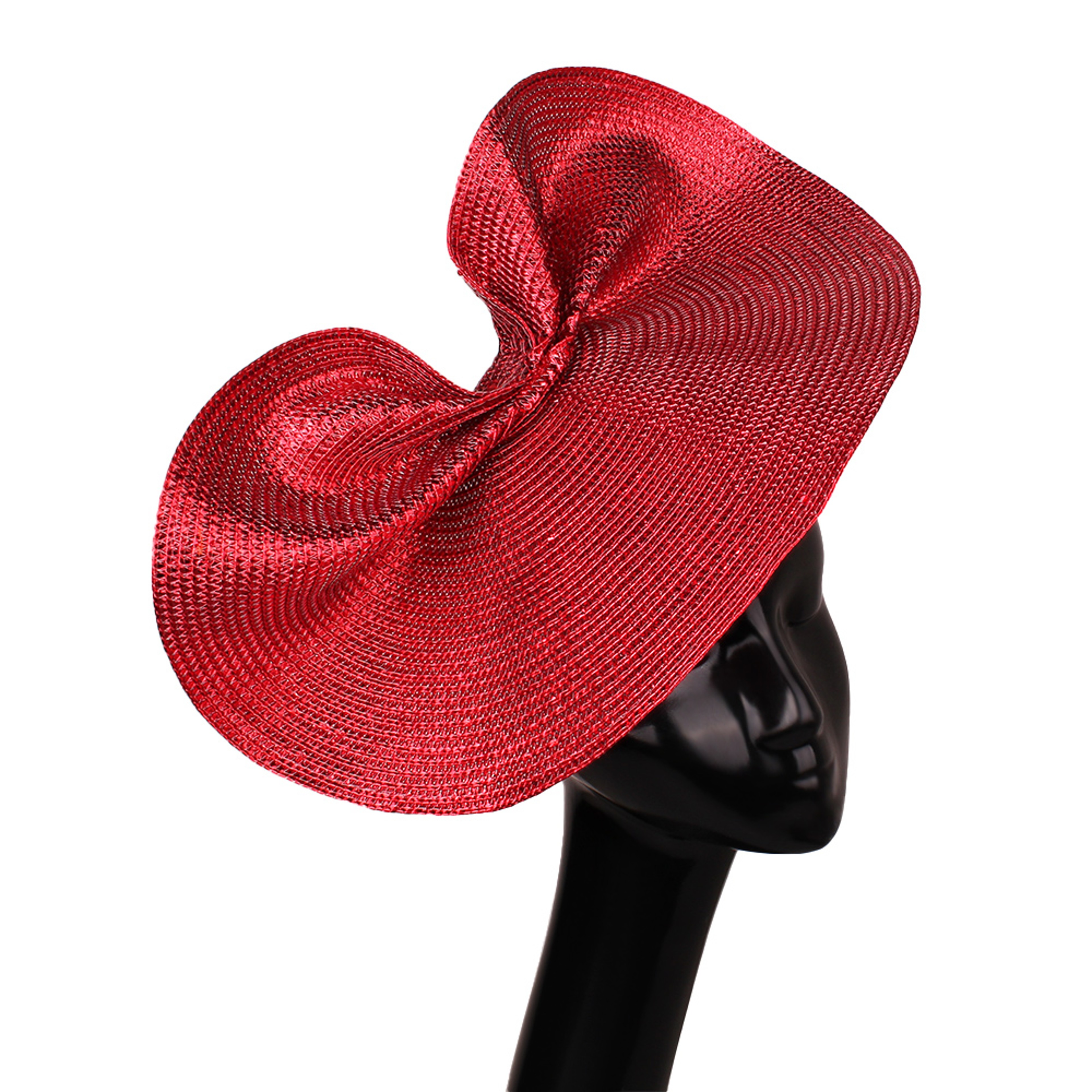 Ladies Glitter Gold Summer Wedding Fascinator Chapeau Hats, Vintage Elegant Headbands, Church CapFedora Bridal Headwear – view 10