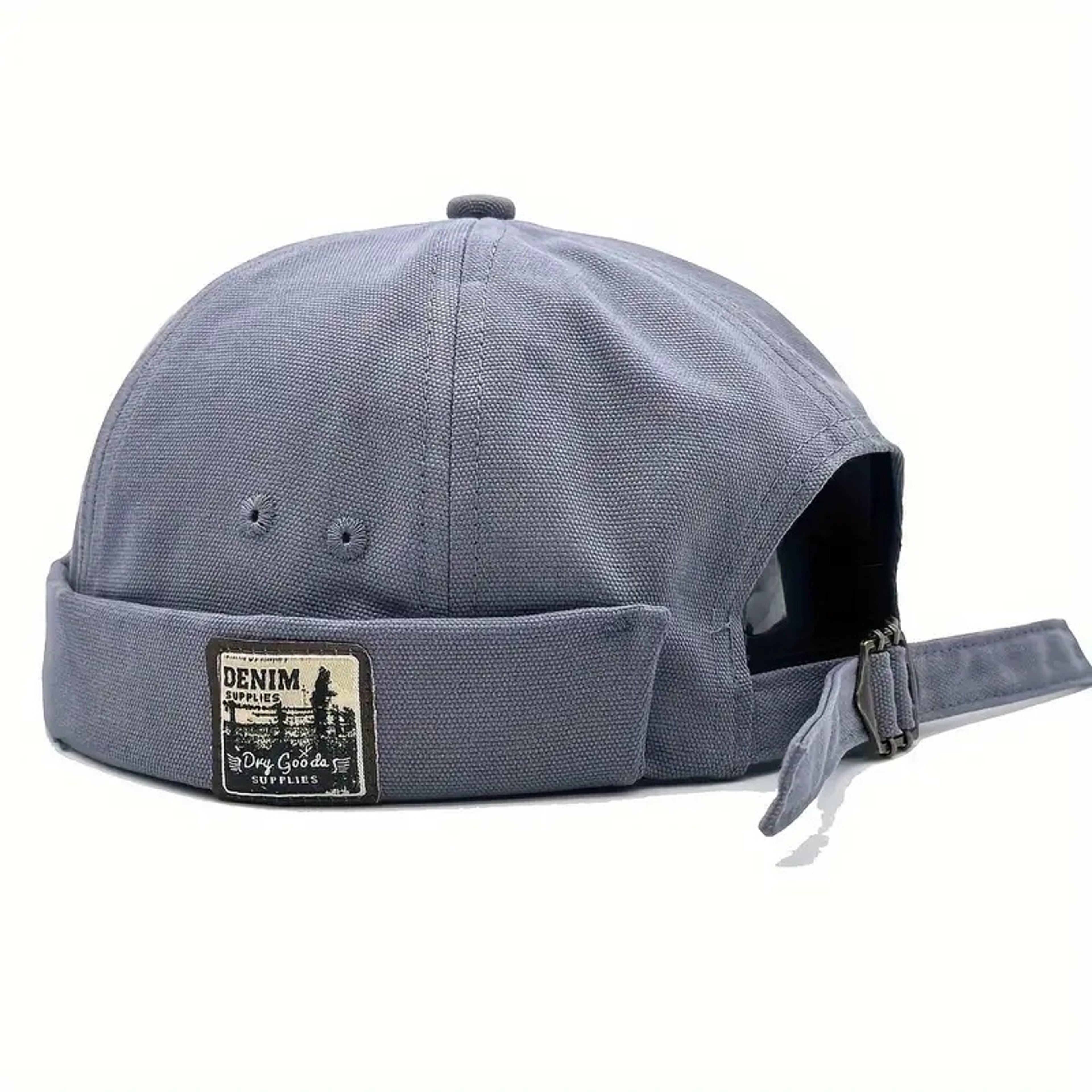Brimless Hat Hip Hop Dome Melon Cap Vintage Landlord Hat Unisex Solid Color Docker Cap Skullies Bea 2