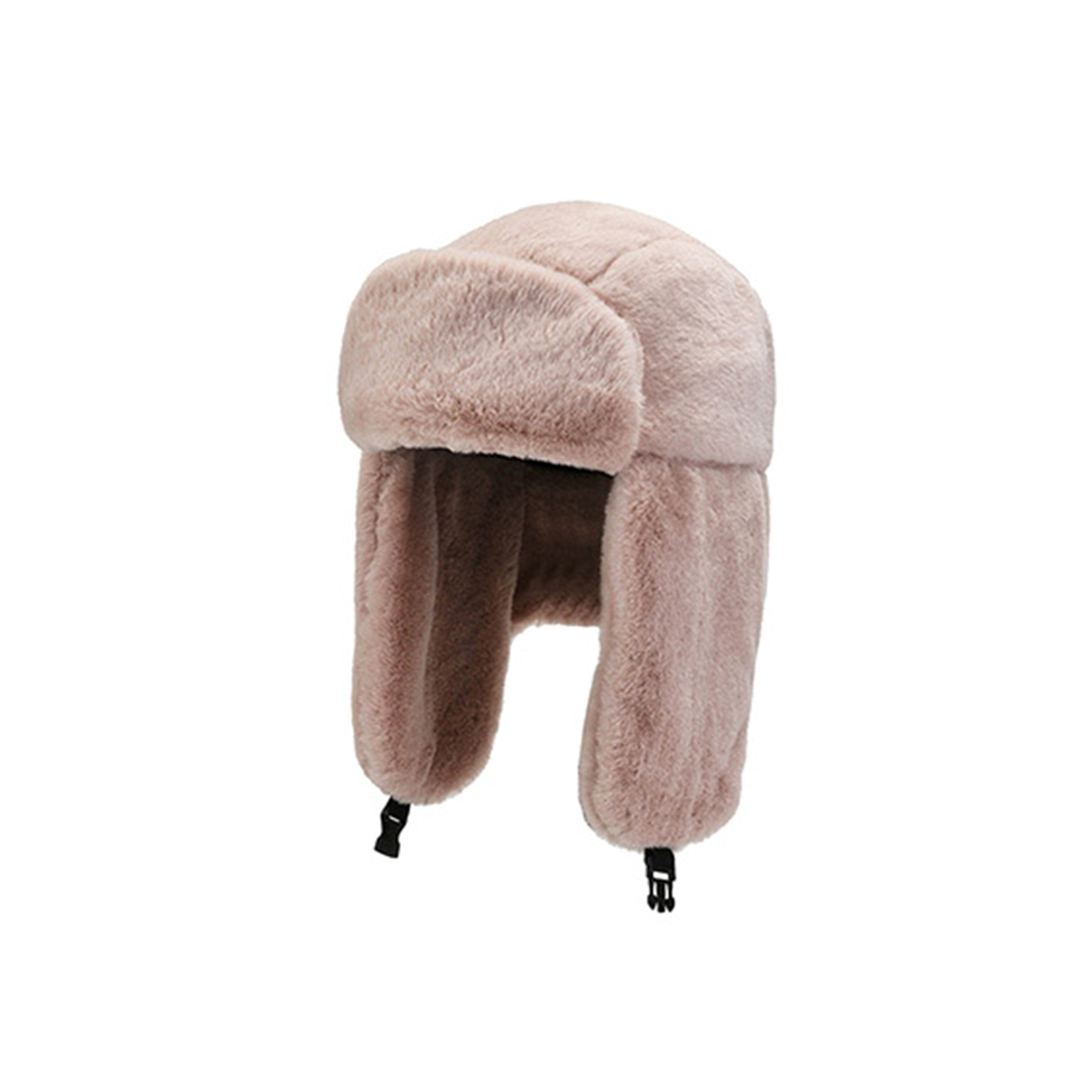 Warm Winter Hat for Men Women, Thick Plush Russian Ushanka, Trapper Snow Cap with Earflap Bonnet – view 11