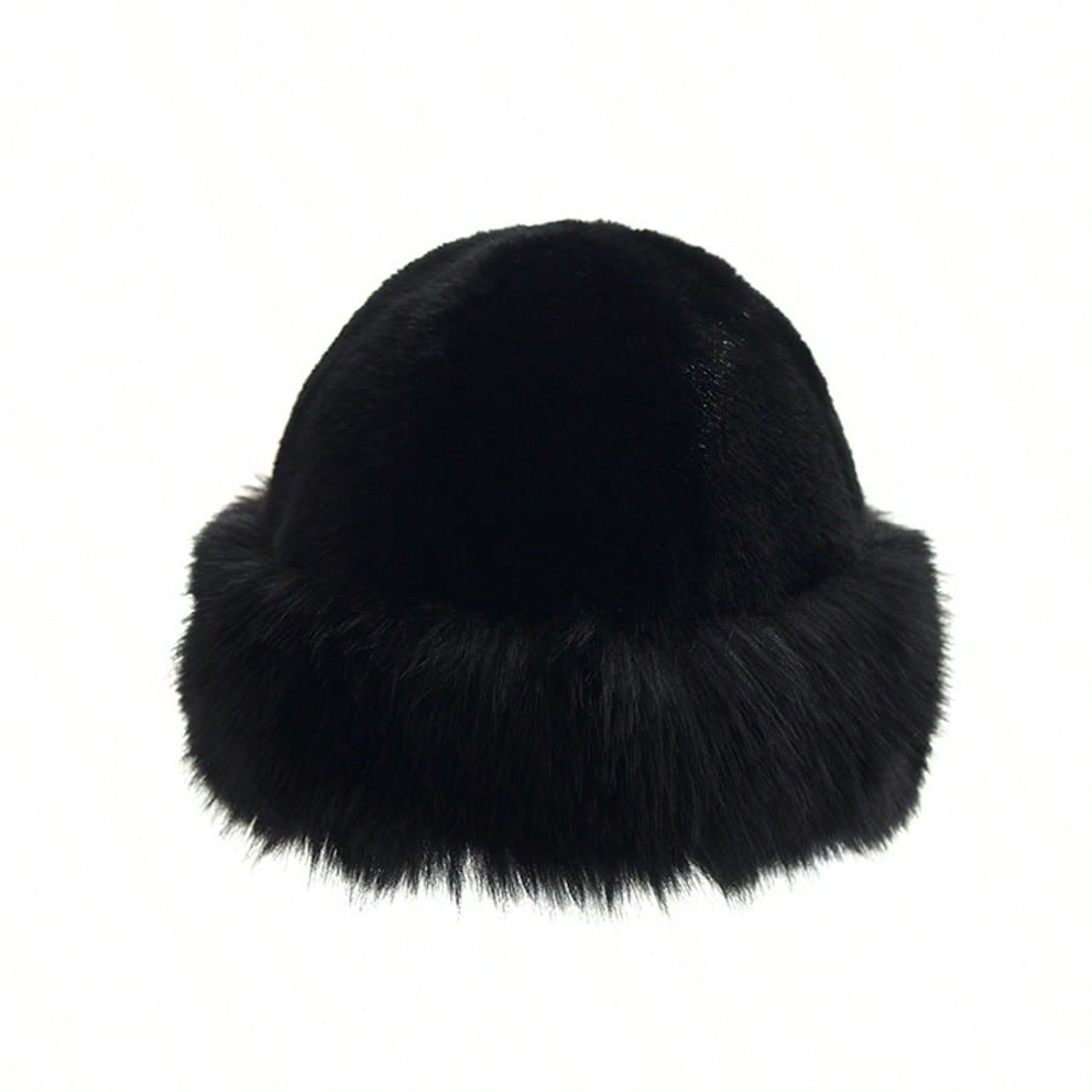 Warm Thick Fleece Bucket Hat For Women Simple And Casual Winter Hat Fashionable Outdoor Skiing Cap 9