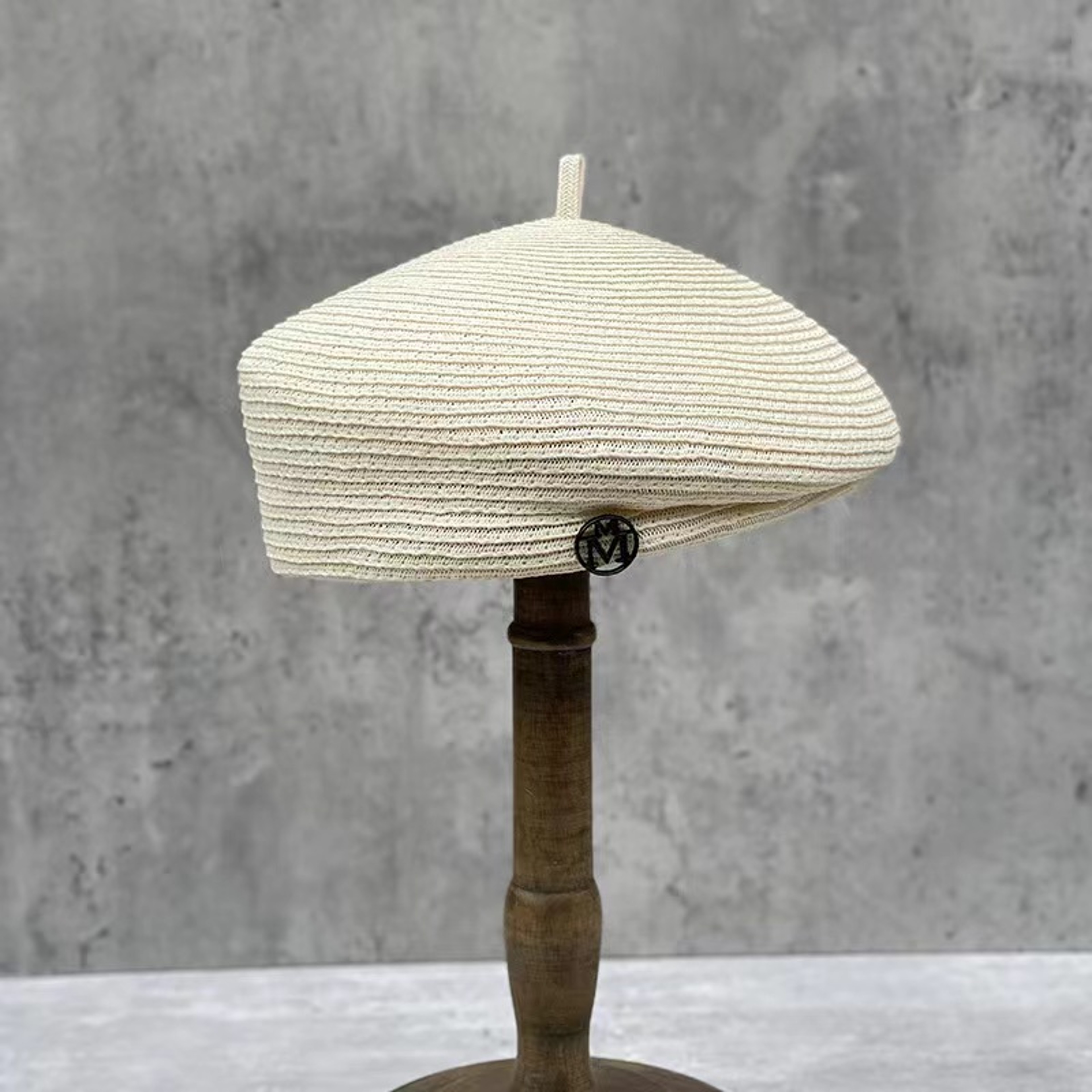 Elegant Straw Fedora, Women's Fashion Summer Beret, Retro Casual Painter Hat, Fine Stereotype Celebrity Style. – view 5