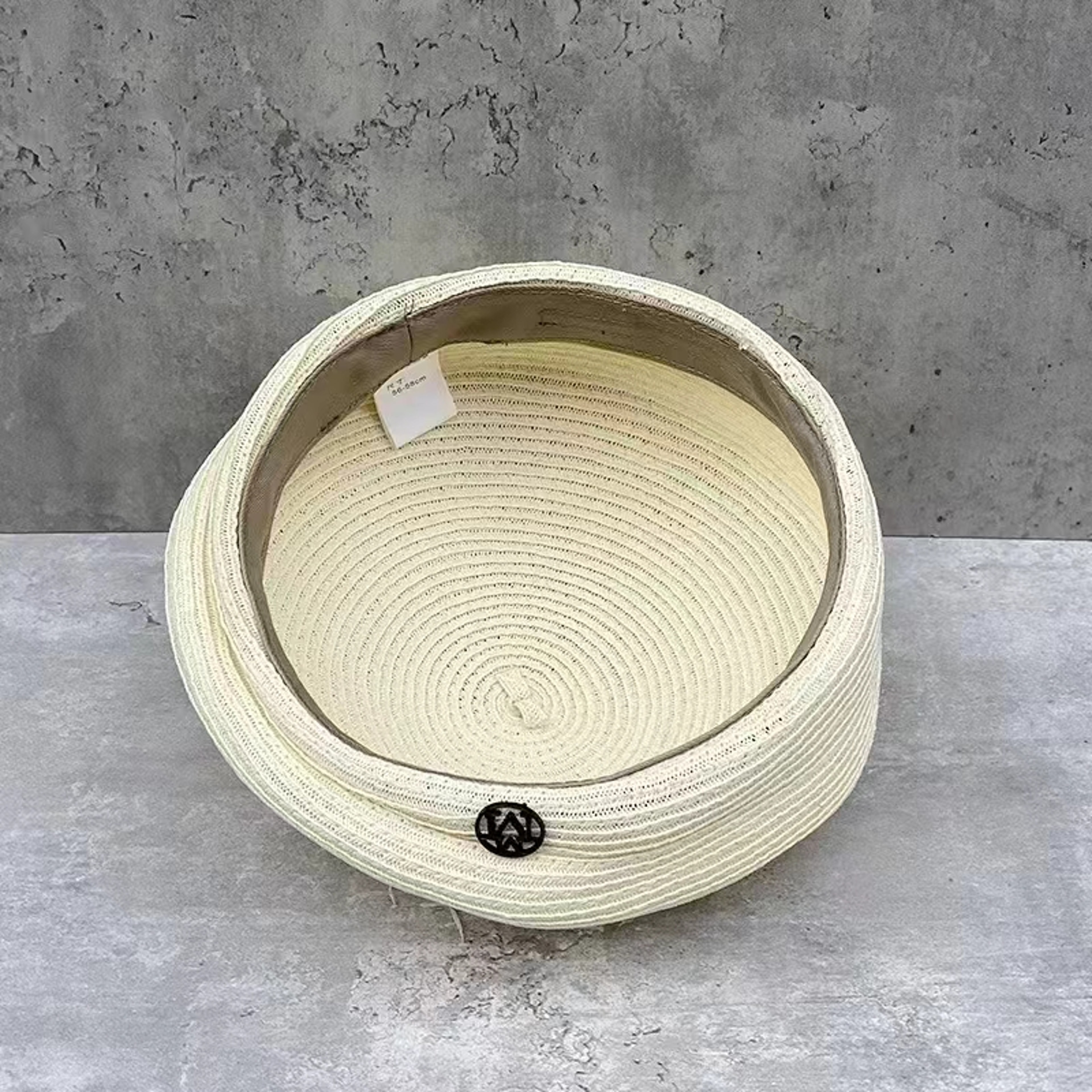 Elegant Straw Fedora, Women's Fashion Summer Beret, Retro Casual Painter Hat, Fine Stereotype Celebrity Style. – view 6