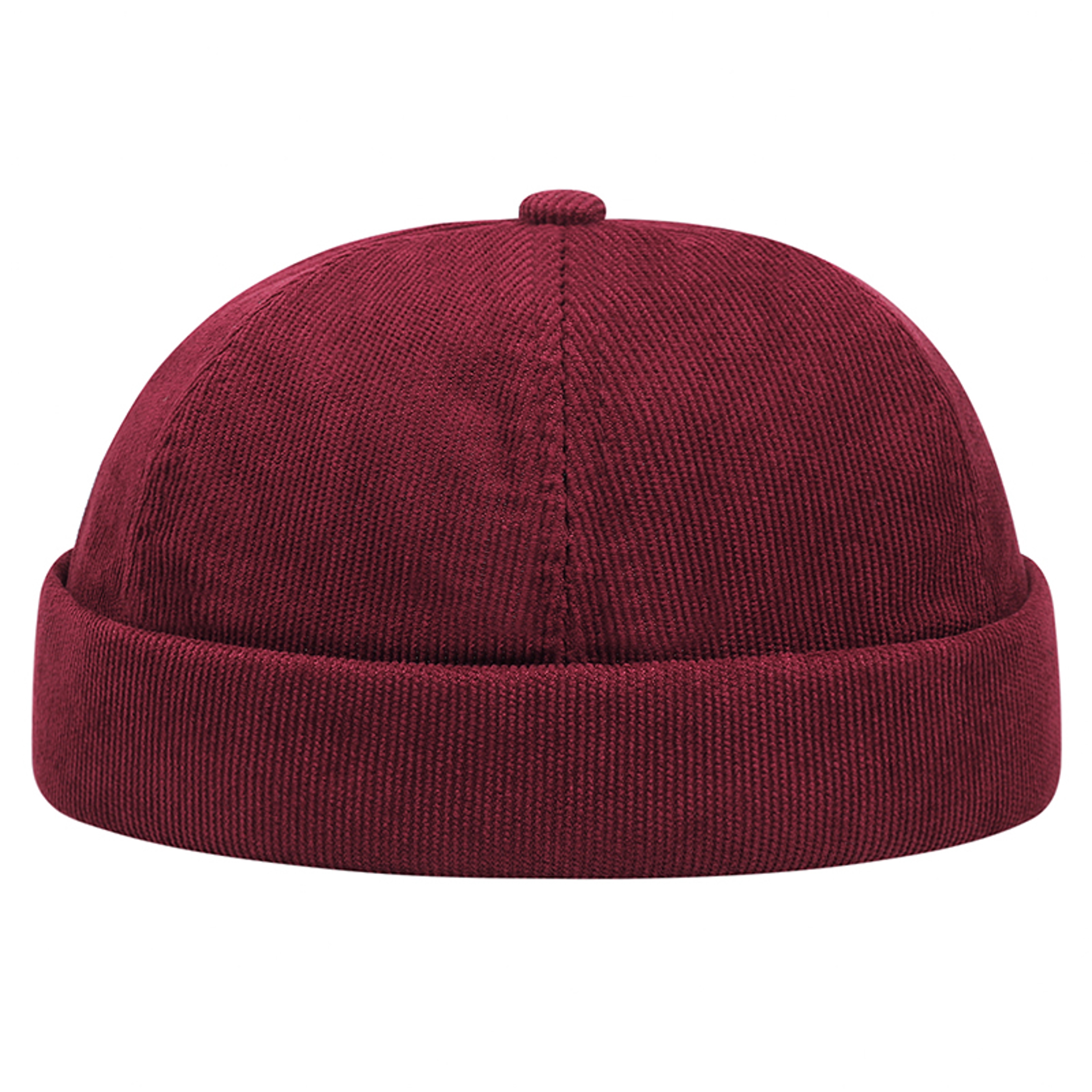 Minimalist Corduroy Solid Color Brimless Hat, New Fashion Casual Unisex Beanie, Autumn Winter Windproof Style. – view 4