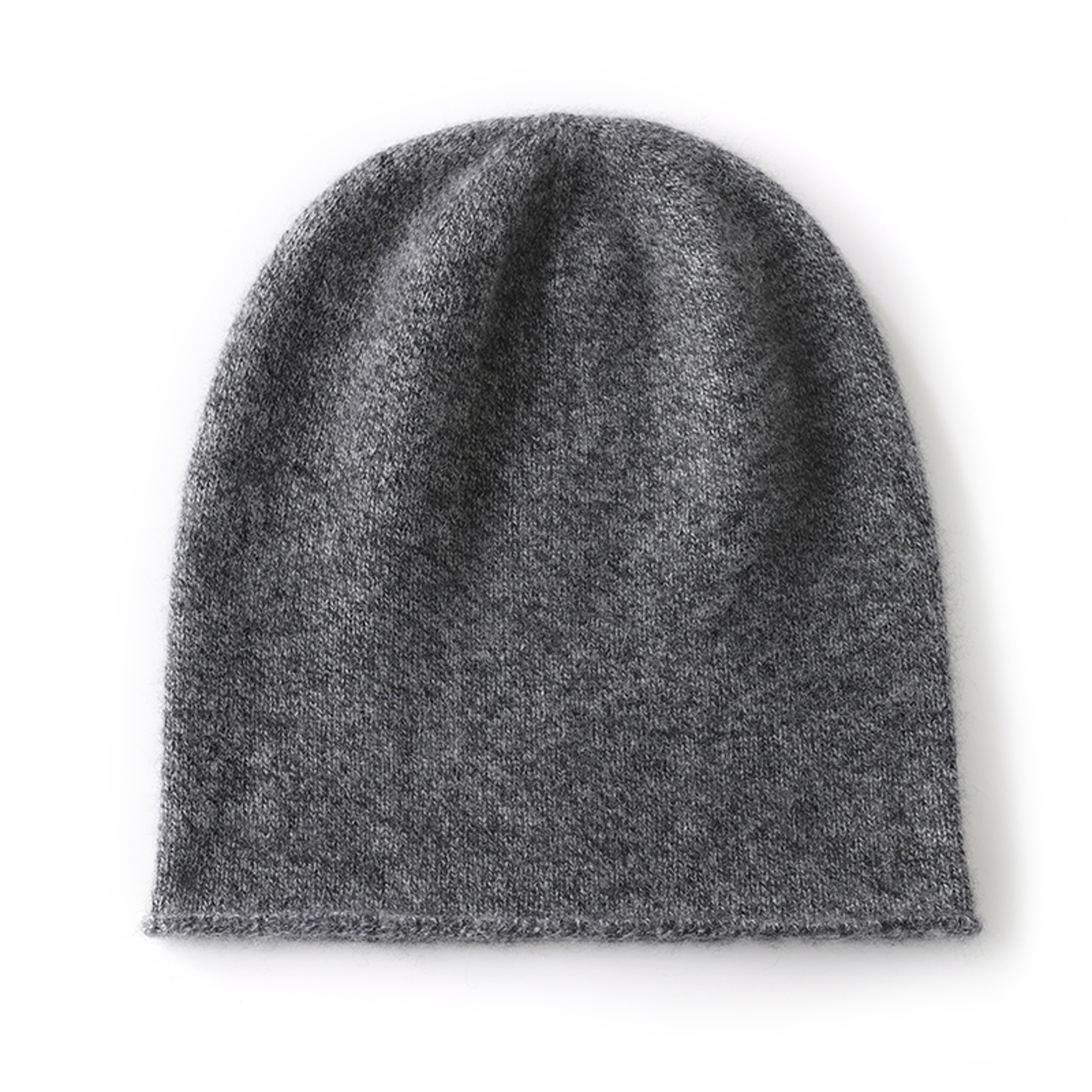 Cashmere Knitted Beanie Hat Winter Unisex Outdoor Casual Cap Solid Color Keep Warm Hedging Hat For  1
