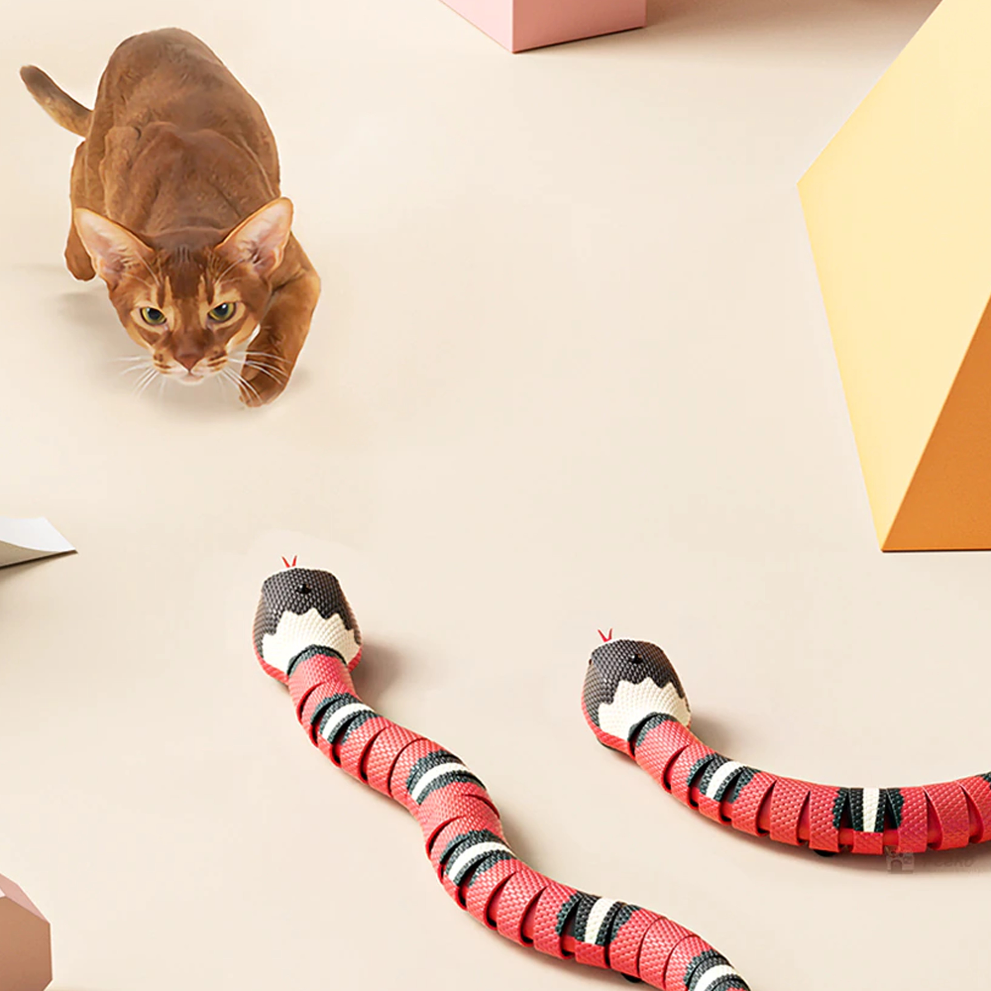 Best snake toy gift for engaging feline exercise