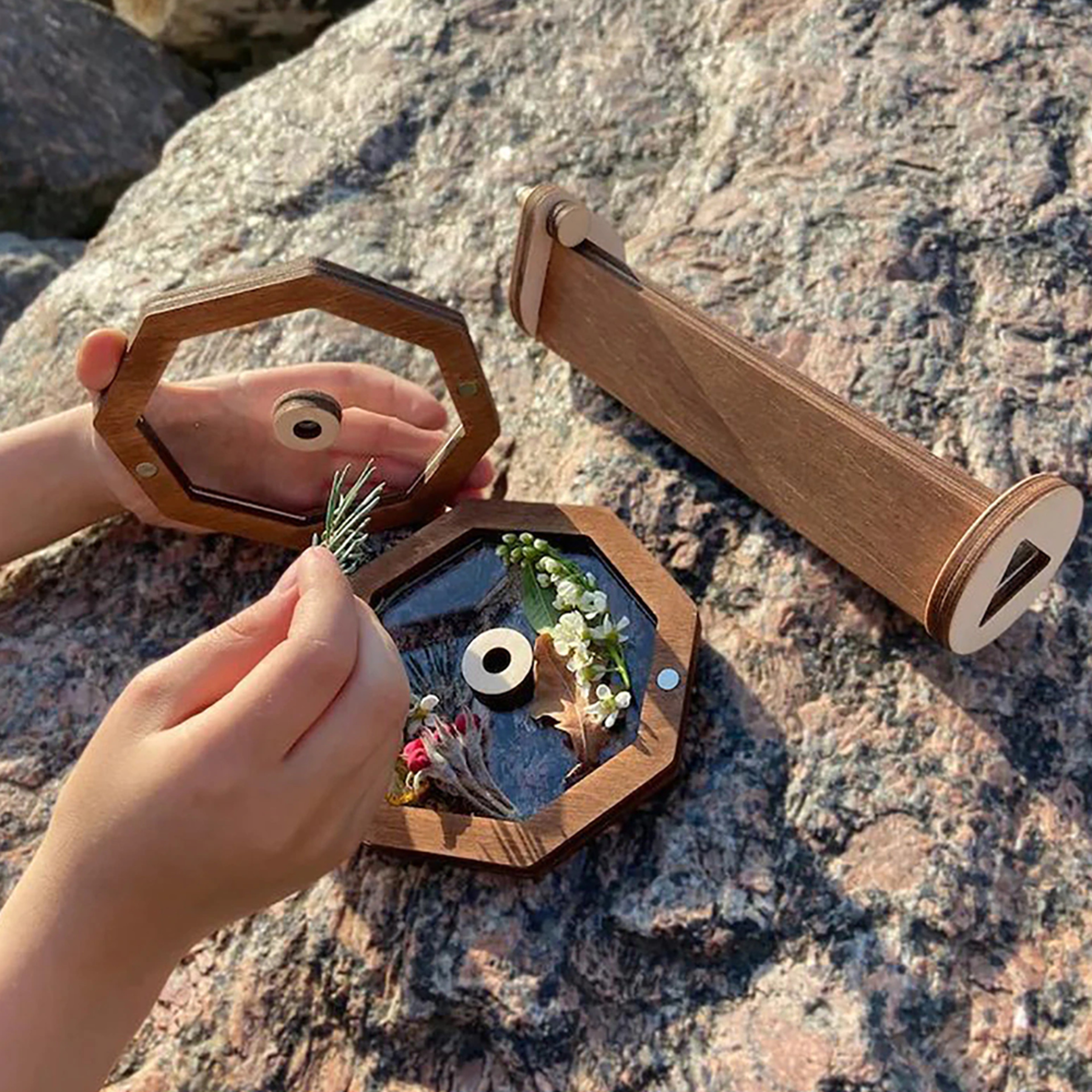 DIY Wooden Toy Kaleidoscope 4