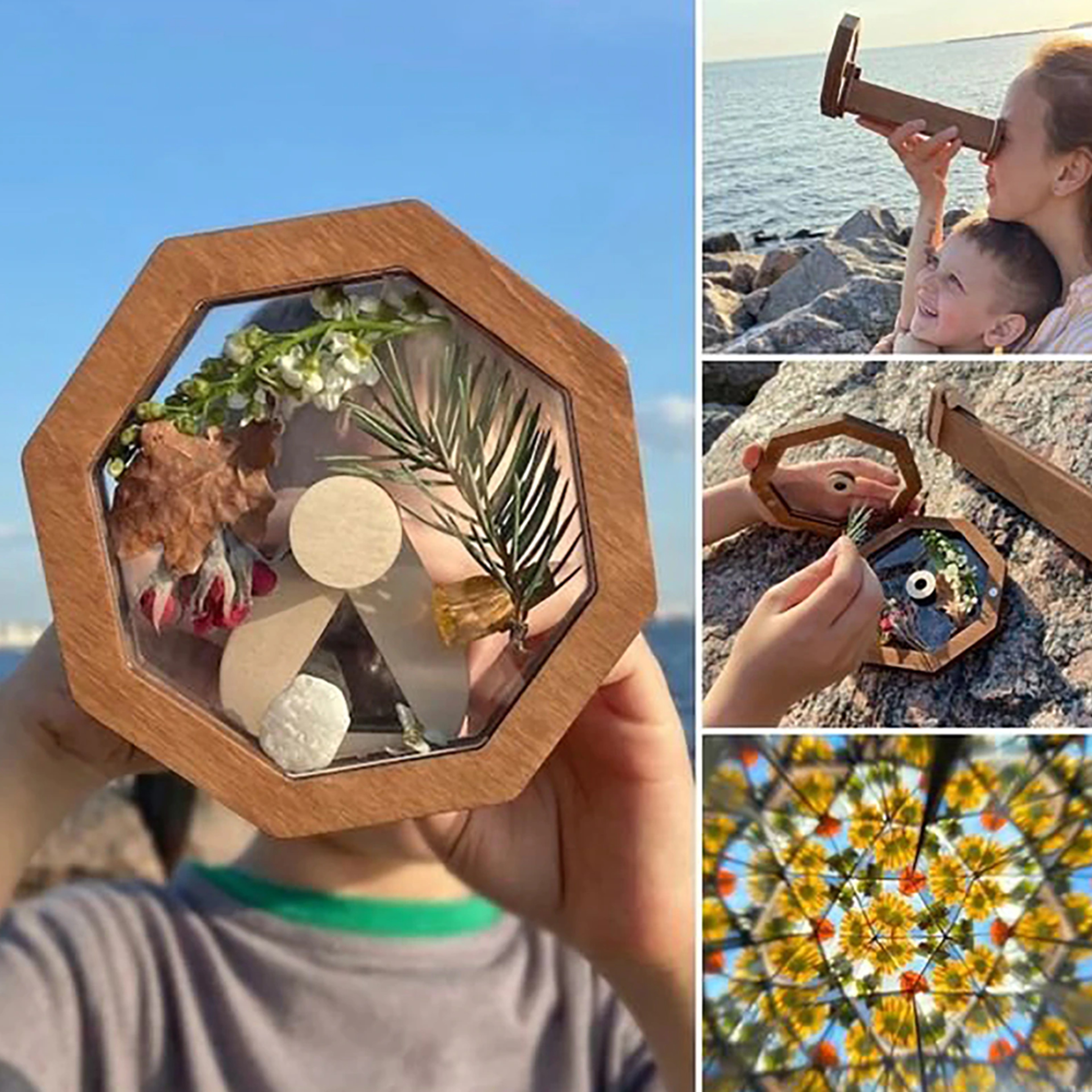 DIY Wooden Toy Kaleidoscope 5