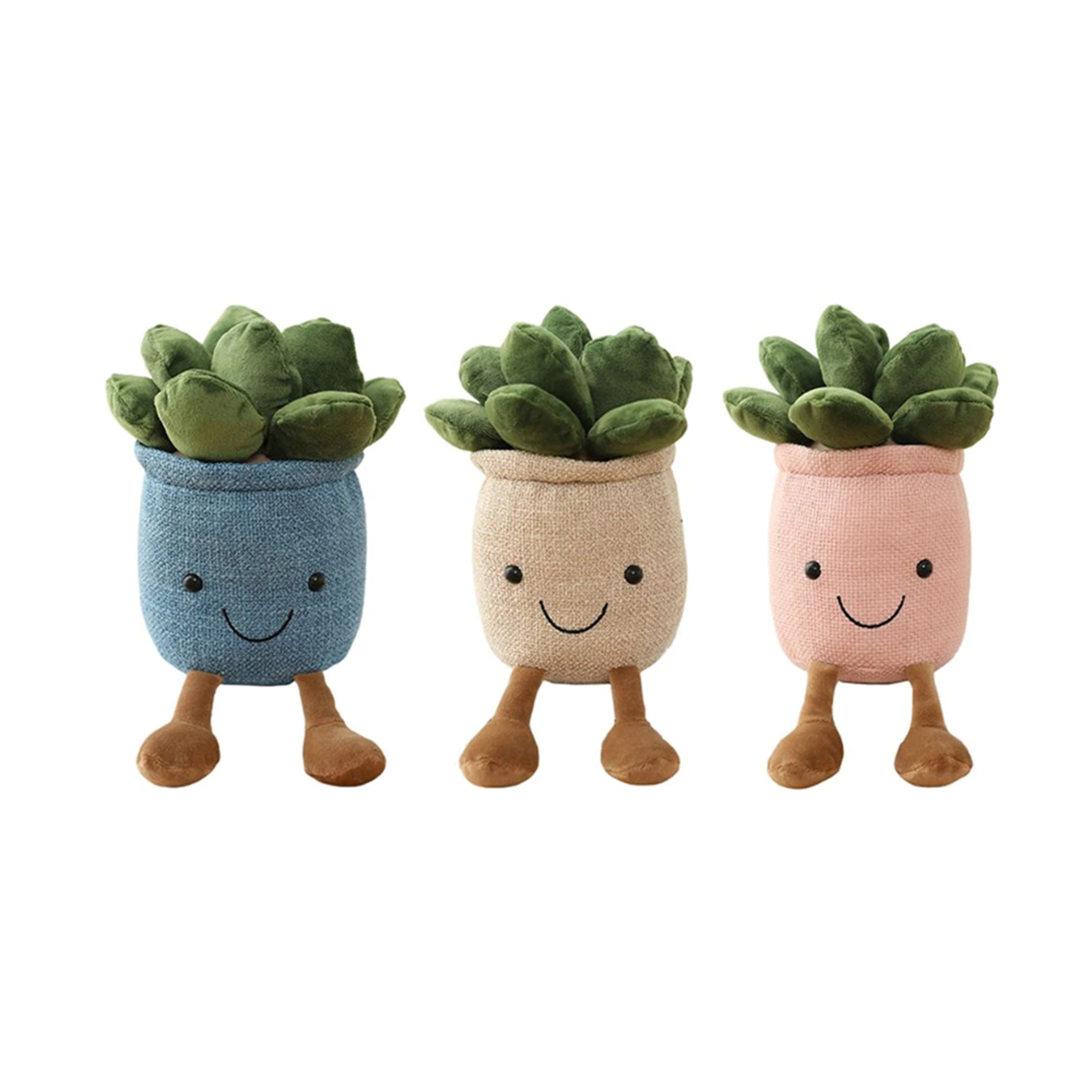 sillysucculentplushies 3pcs