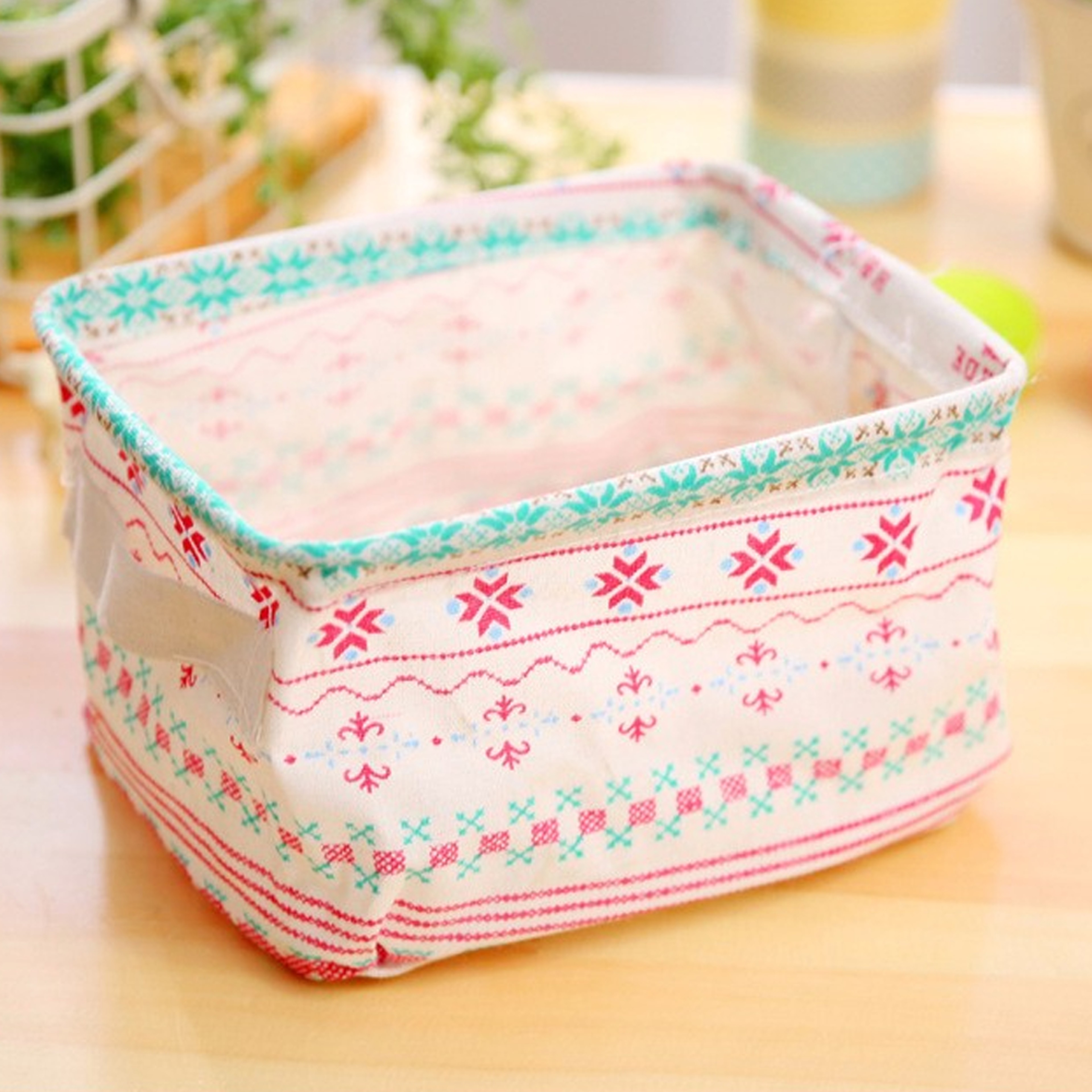 desktopfabricstoragebasket fair island