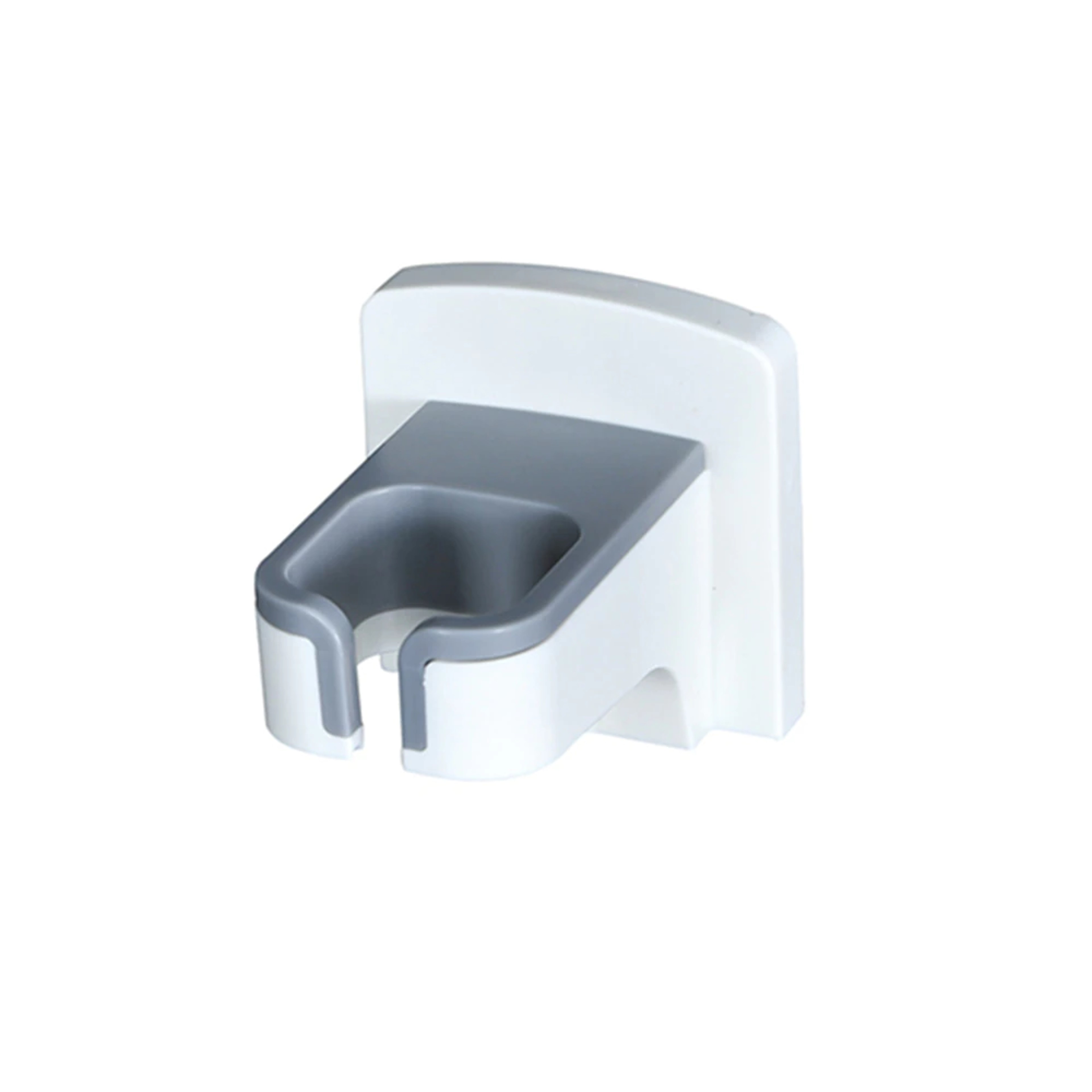 freeyourhandswallmountedhairdryerholder white