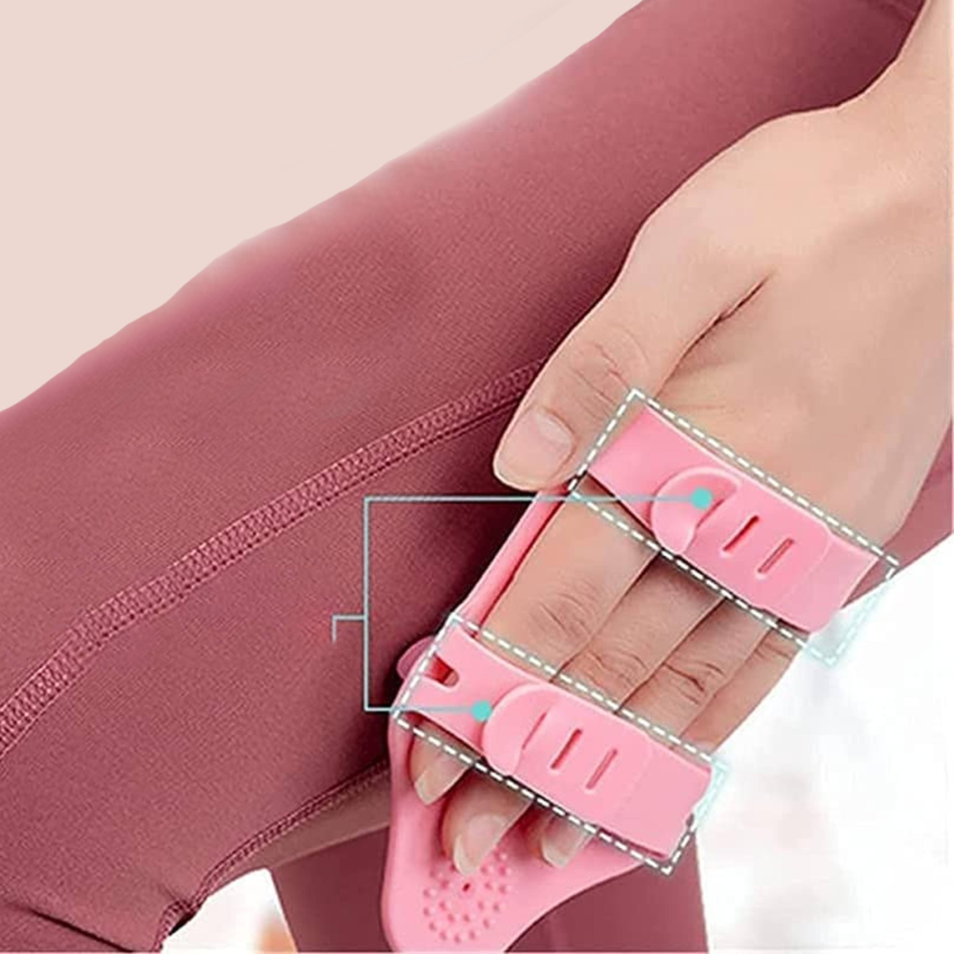 Multiuse roller massager for fitness and relaxation