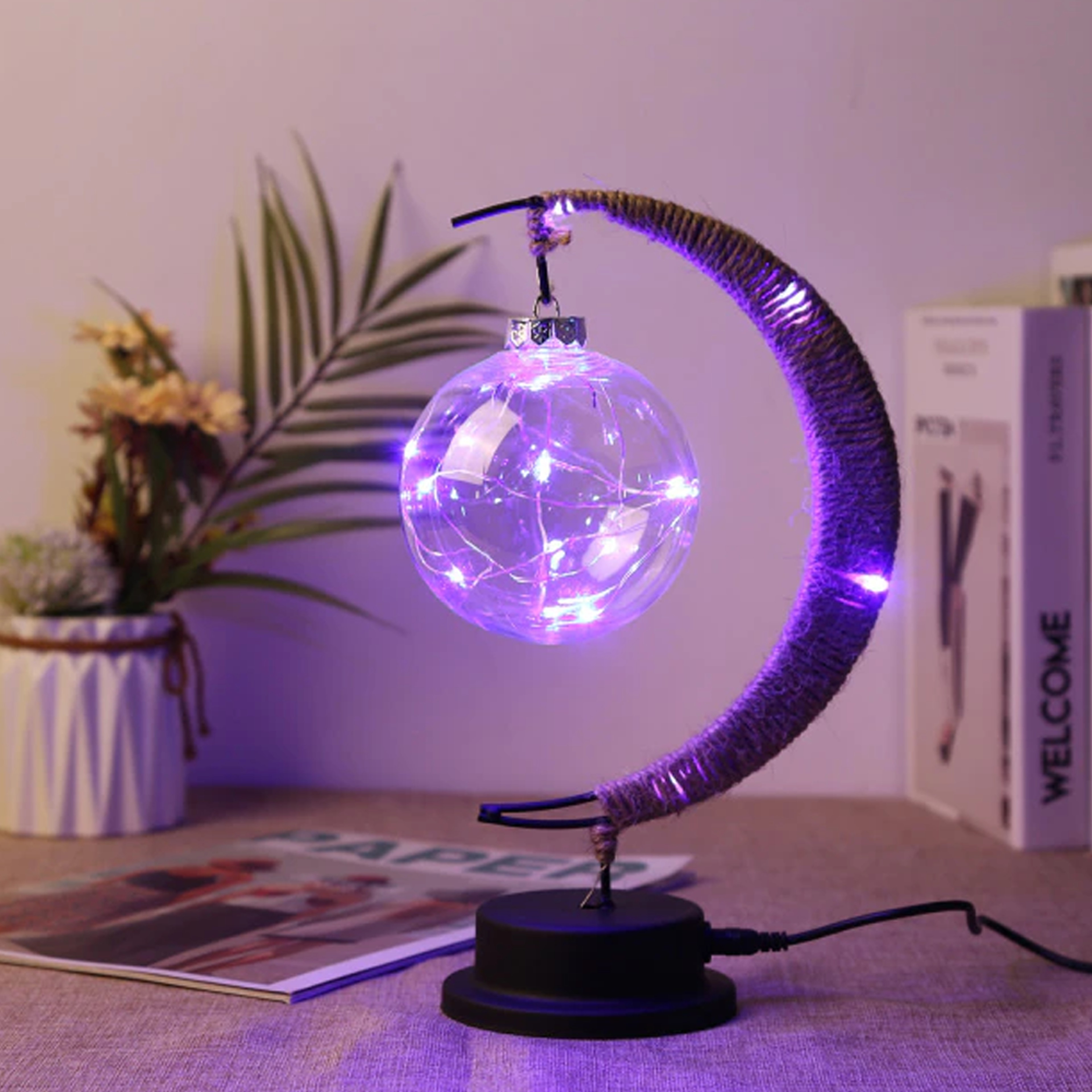 theenchantedlunarlamp purple
