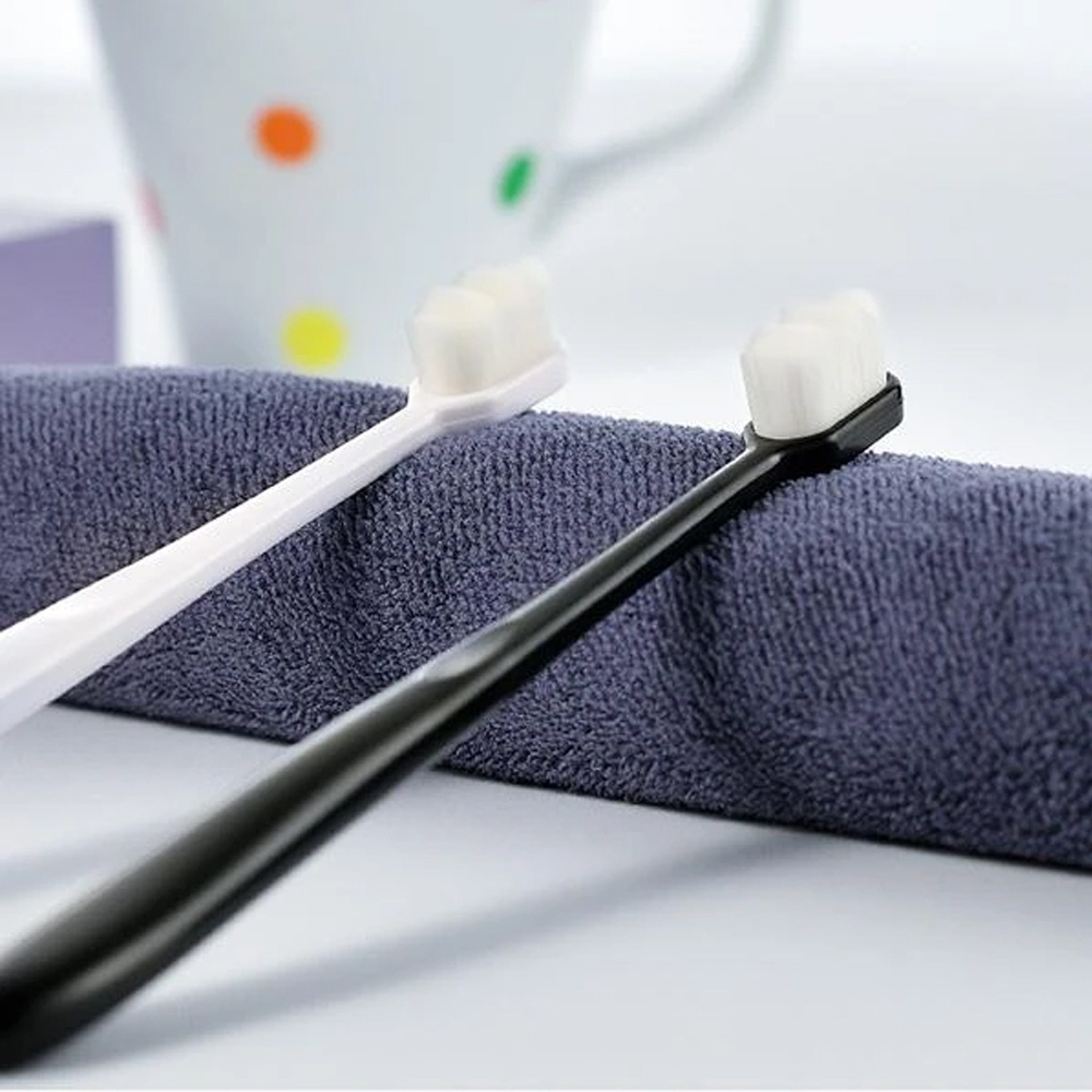 Soft toothbrush suitable for braces and orthodontics
