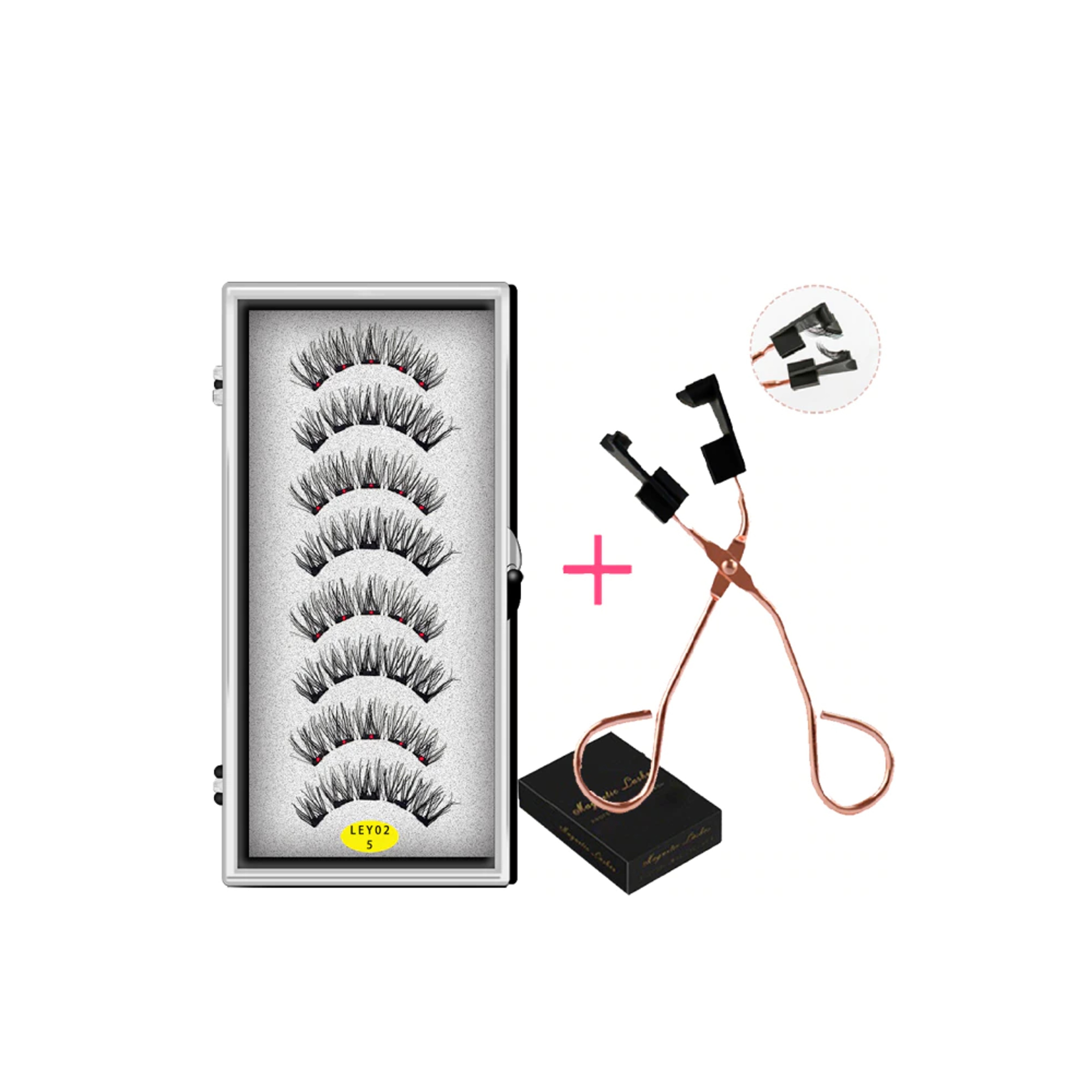 8D Quantum Magnetic Eyelashes With Soft Magnet Technology Design 1