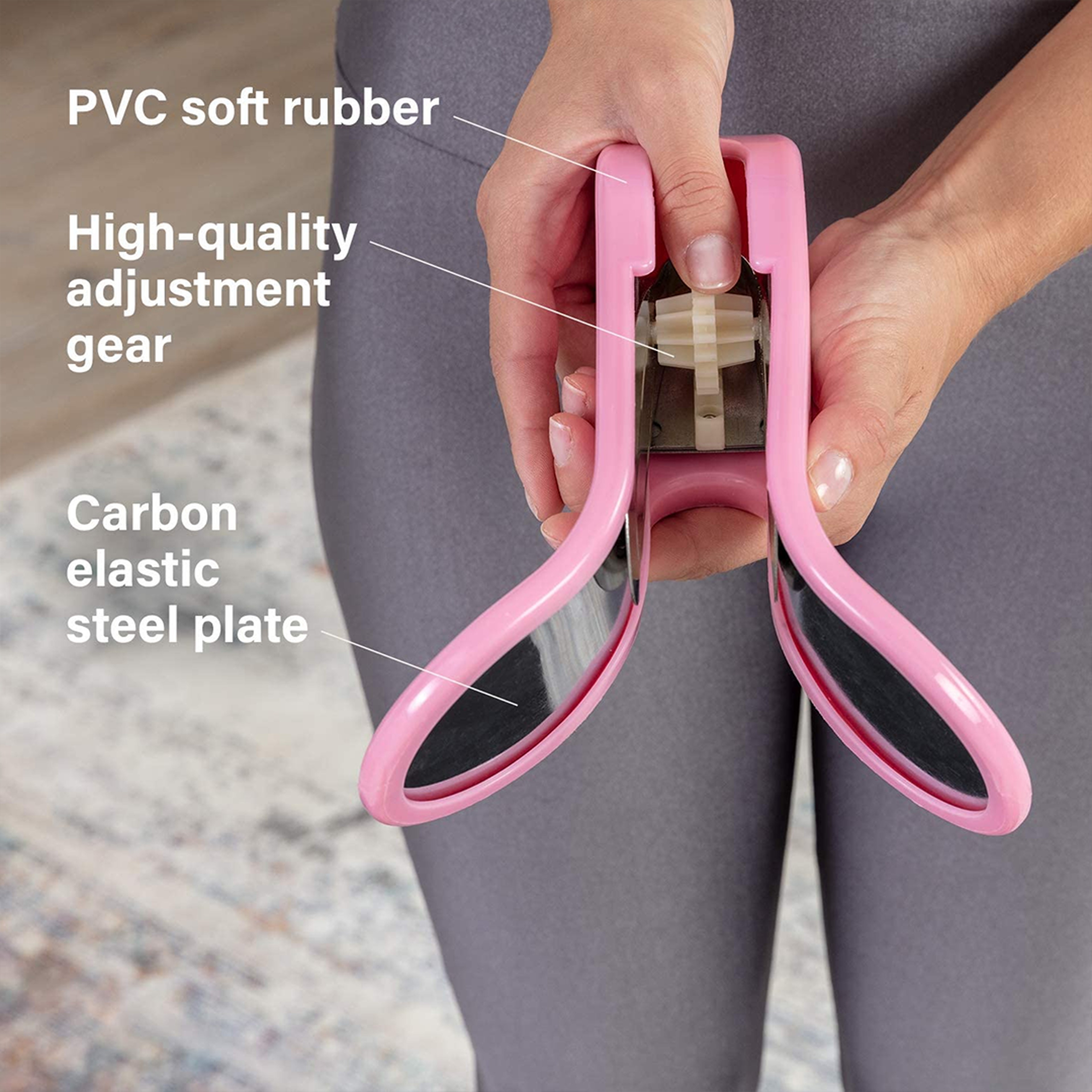 Ergonomic hip trainer for home use