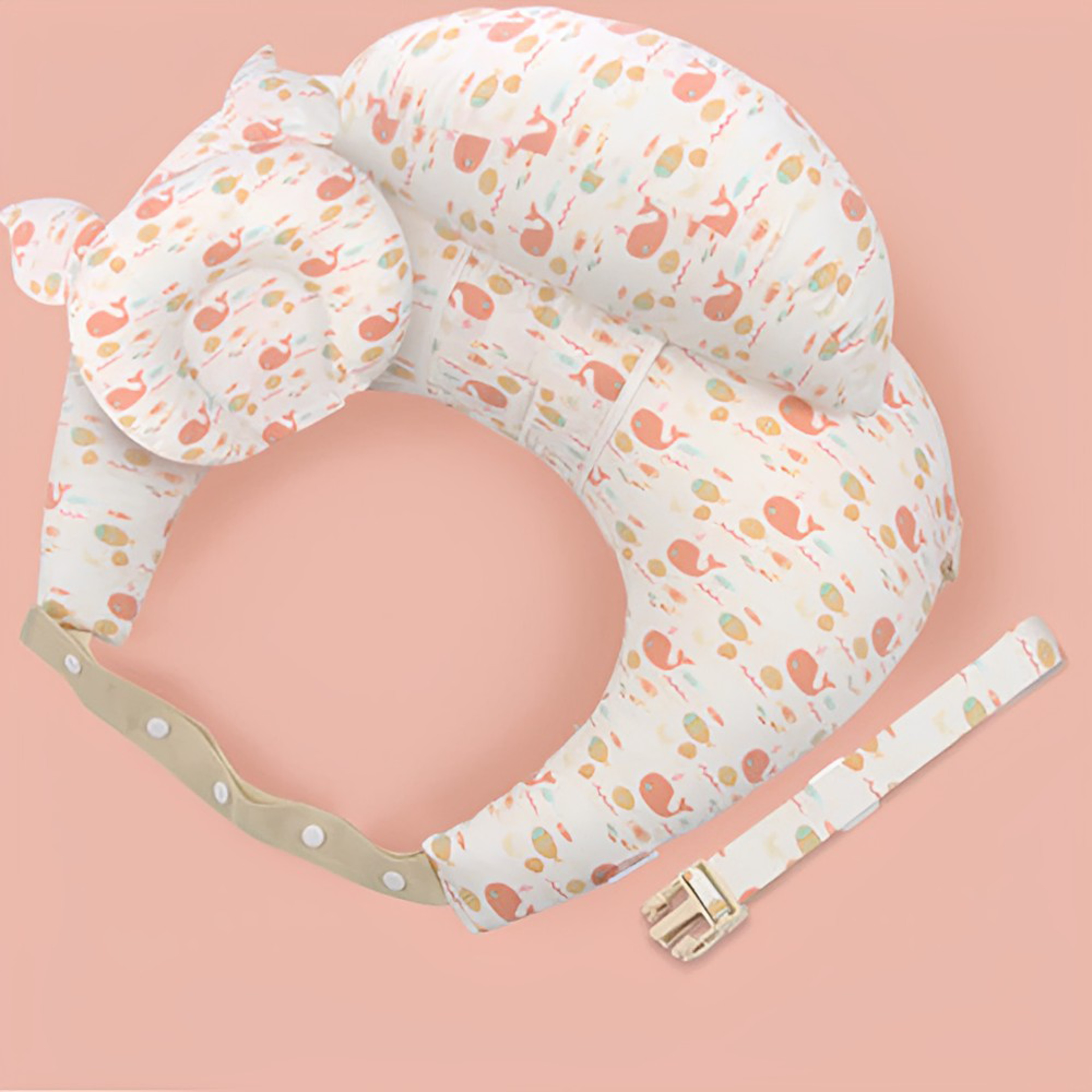 Soft and supportive breastfeeding cushion