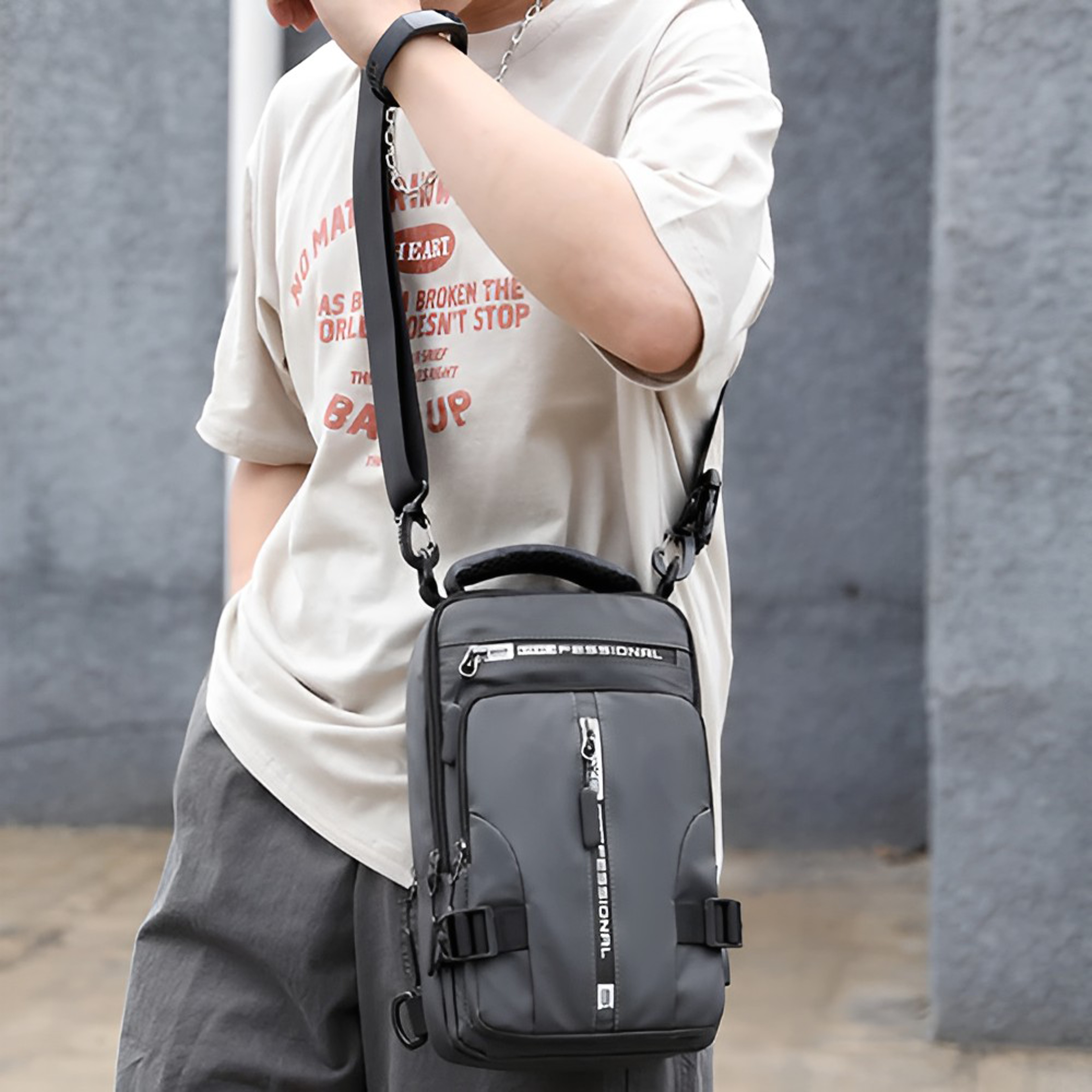 Premium waterproof crossbody bag for gifts