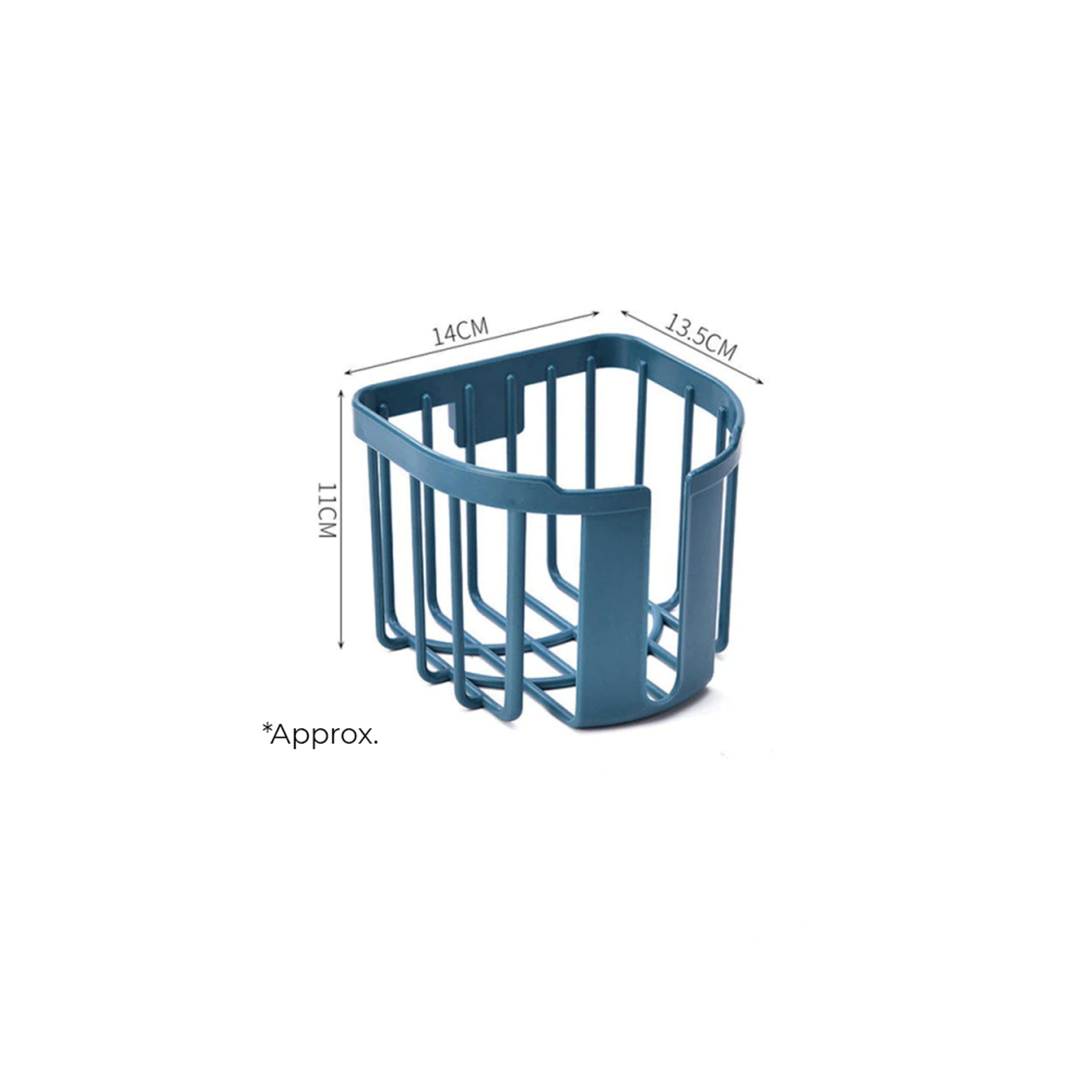 cagetoiletpaperholderark blue