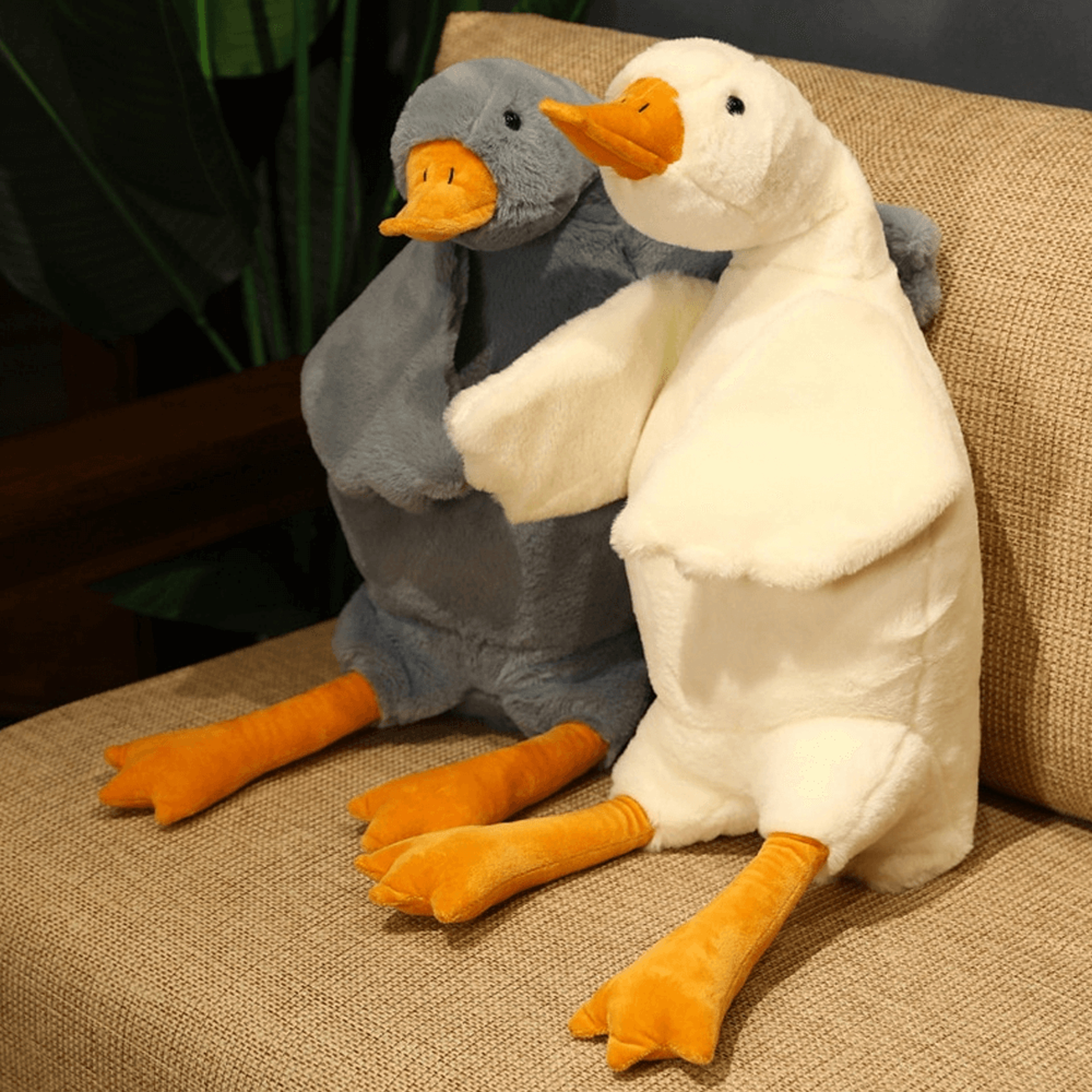soft giant plush duck for kids