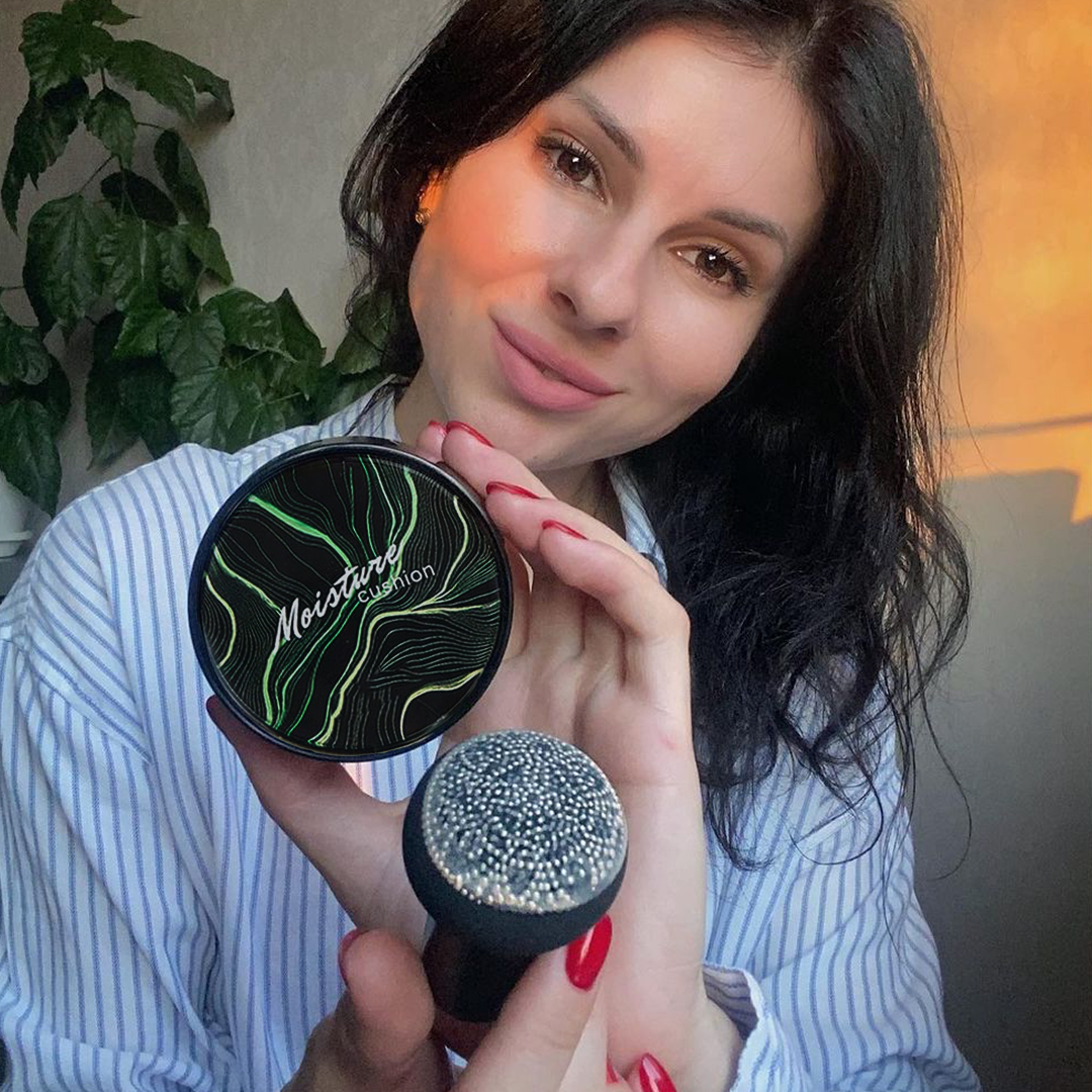 Flawless CC Cream Foundation with Mushroom Air Cushion