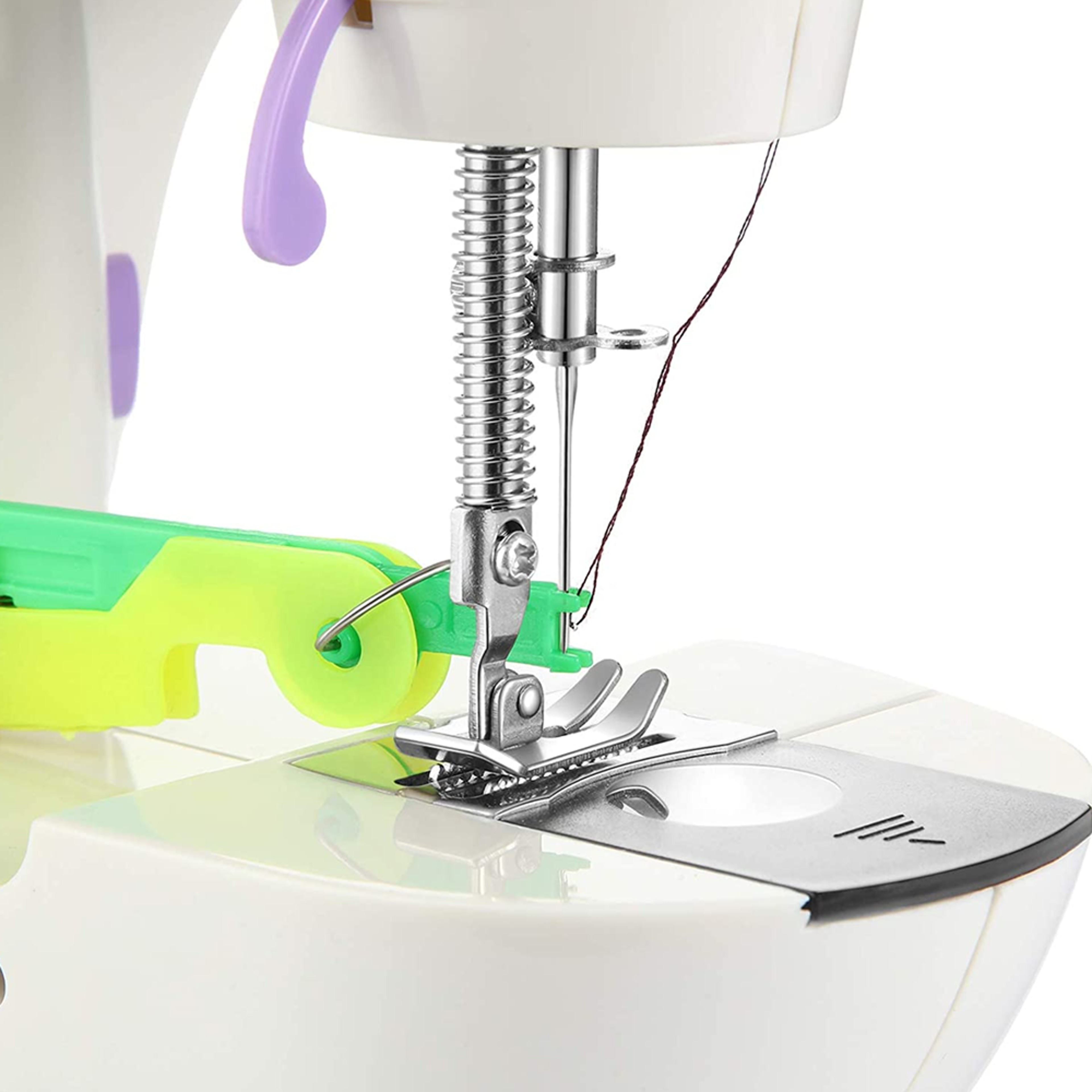 Easy needle threading tool for fabric artists