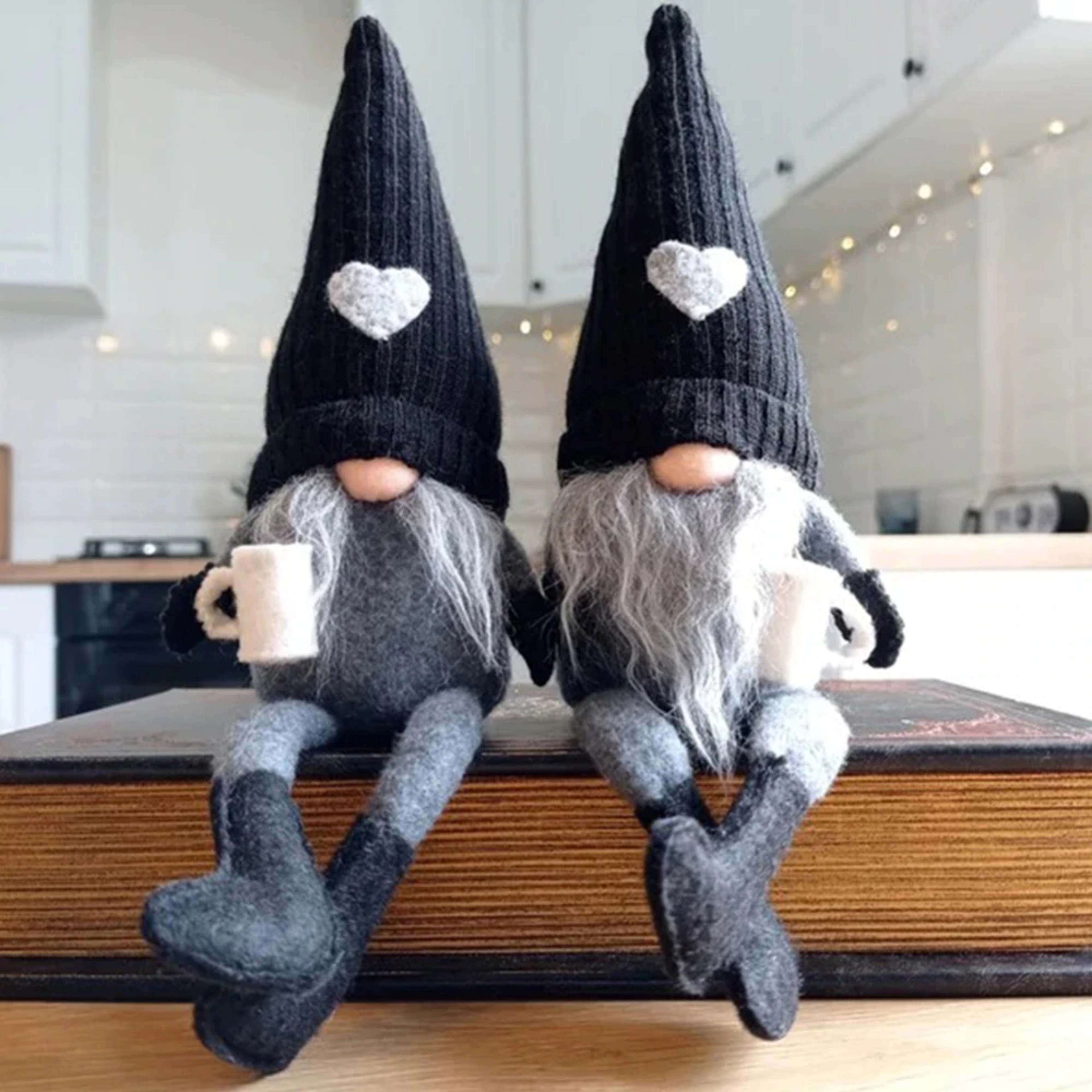 handmade coffee gnome gift for coffee lovers