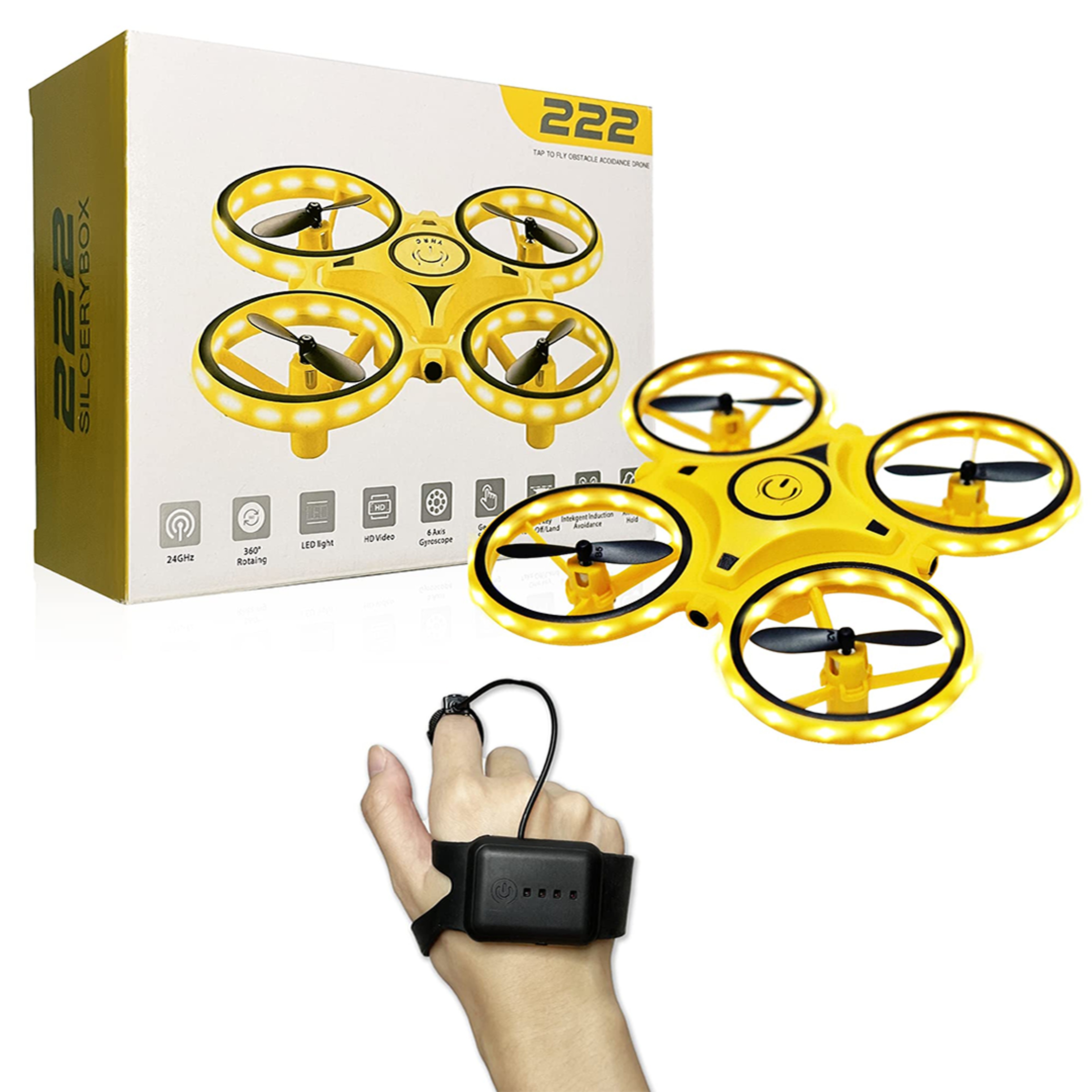 Gesture Remote Control Four Axis Smart Drone 3