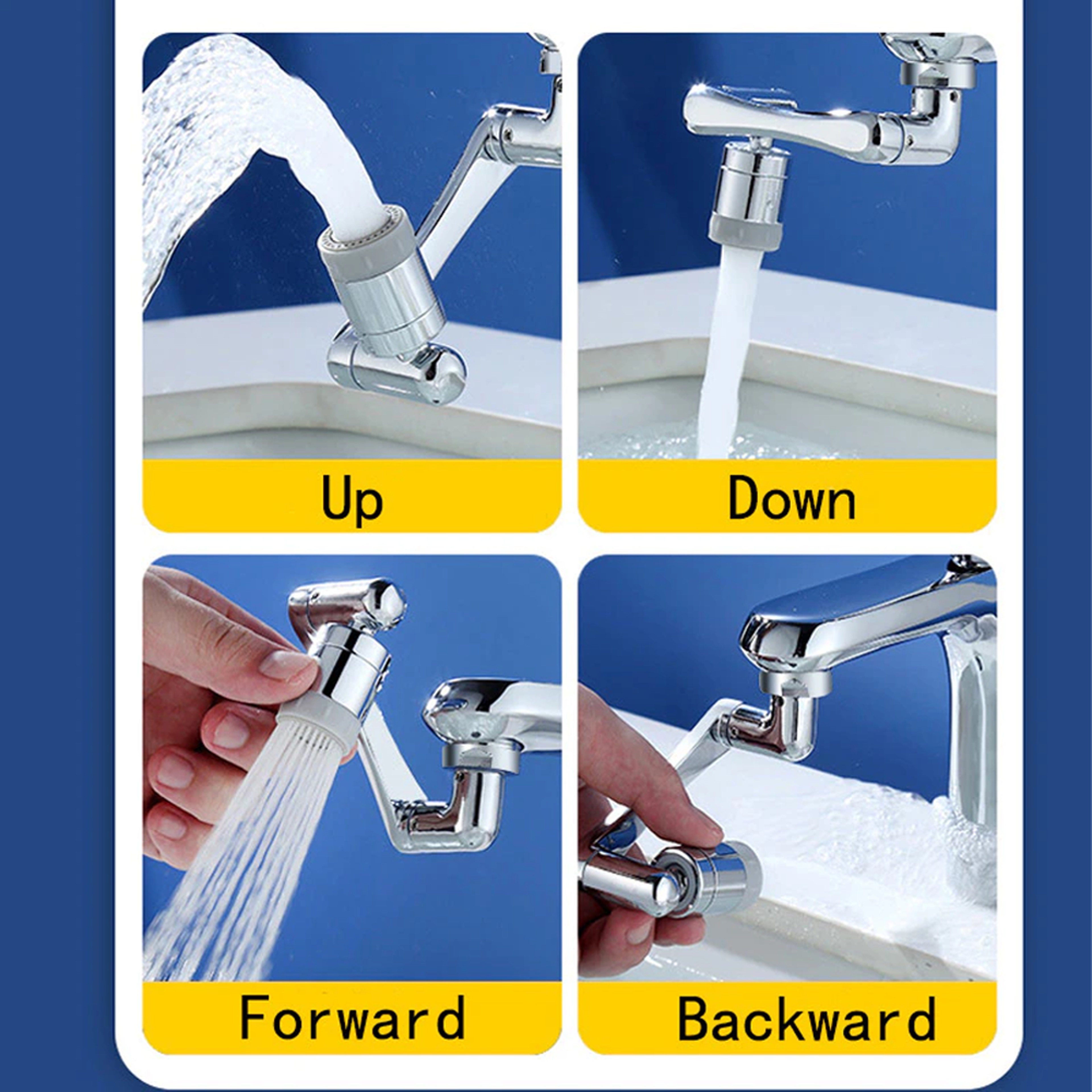 1080 Sink Extension Rotating Faucet 6
