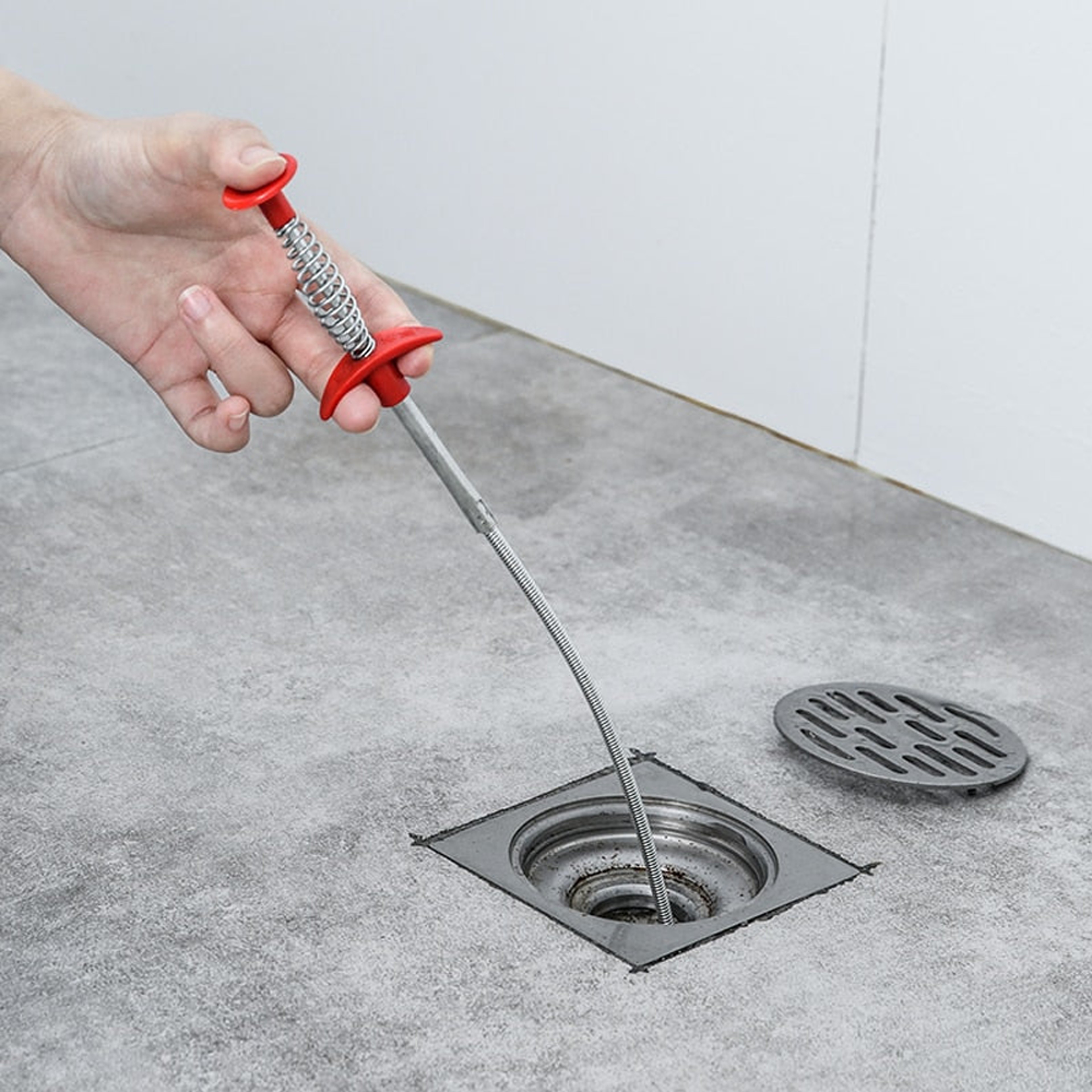 Metal Wire Drain Hose Cleaner 1