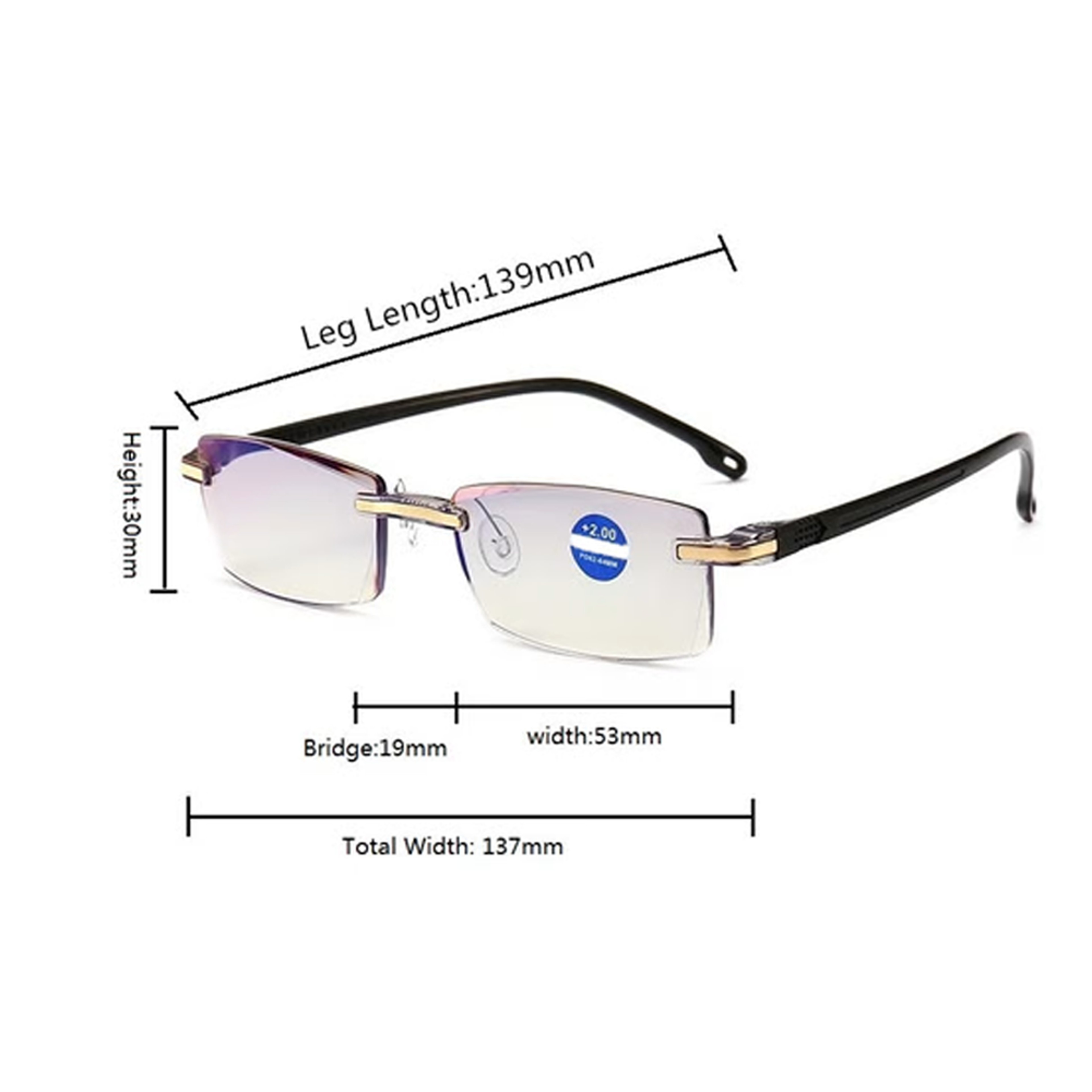 Affordable antiblue ray reading glasses with prescription