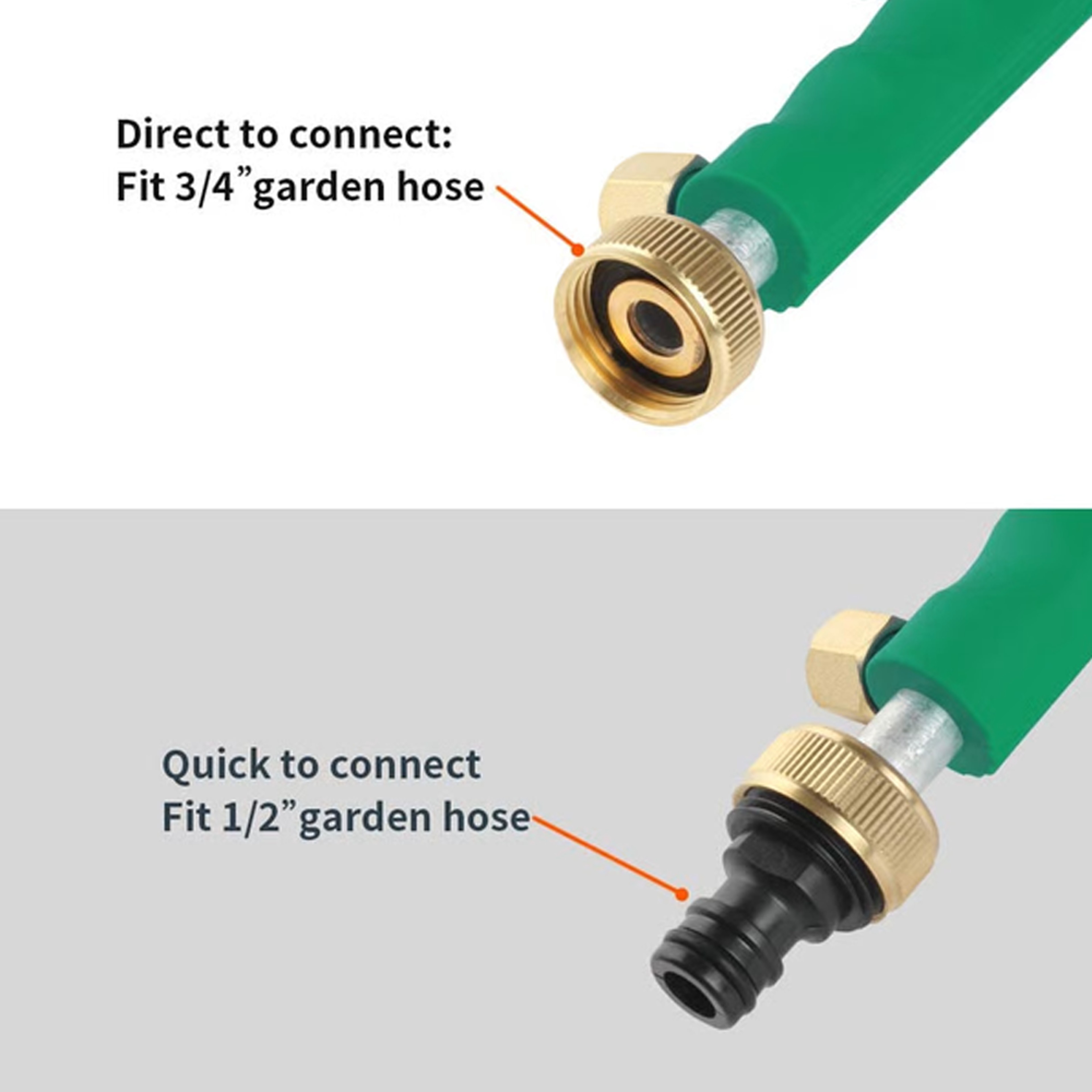 Reliable hose nozzle for home and garden use