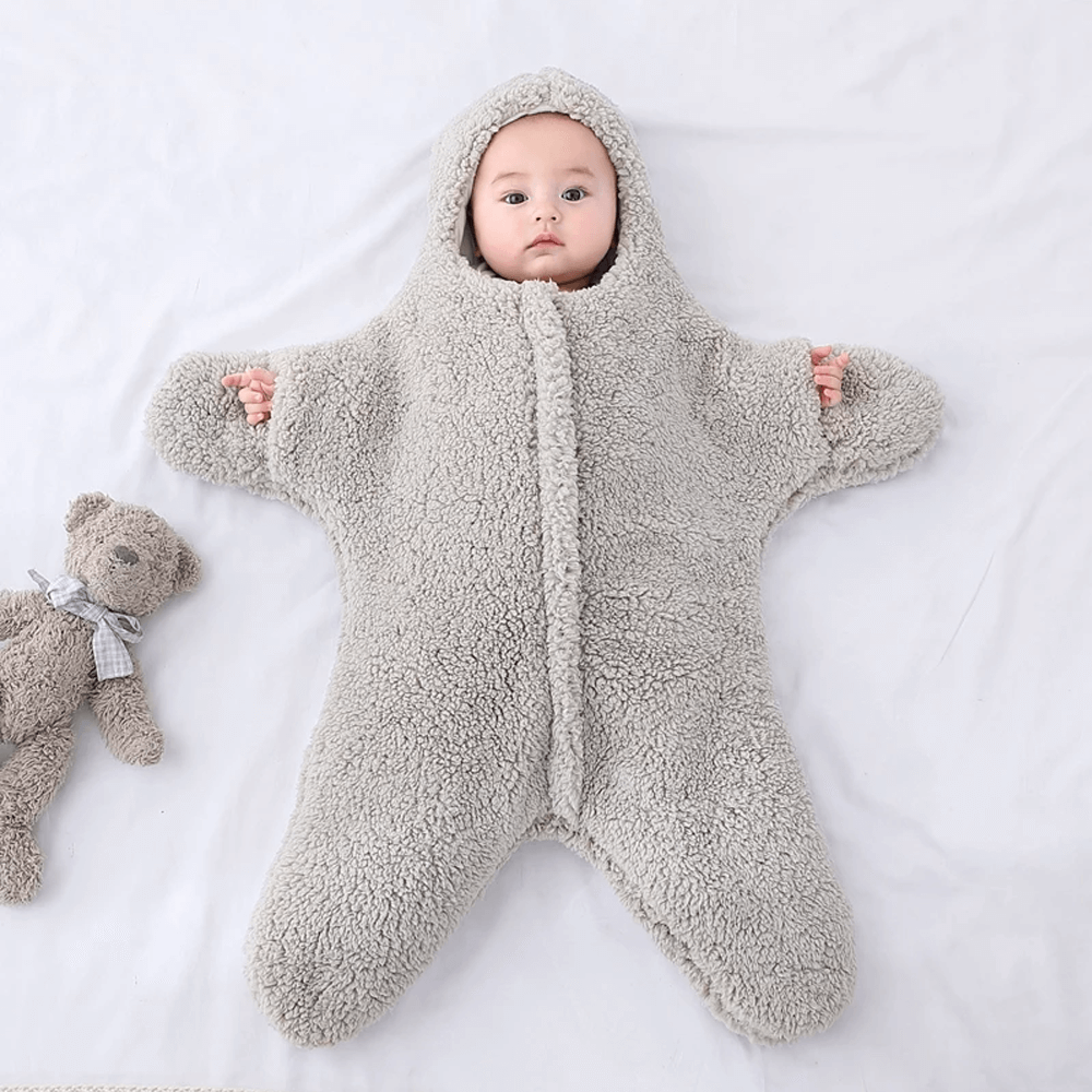 Machine Washable Starfish Baby Sleeping Bag
