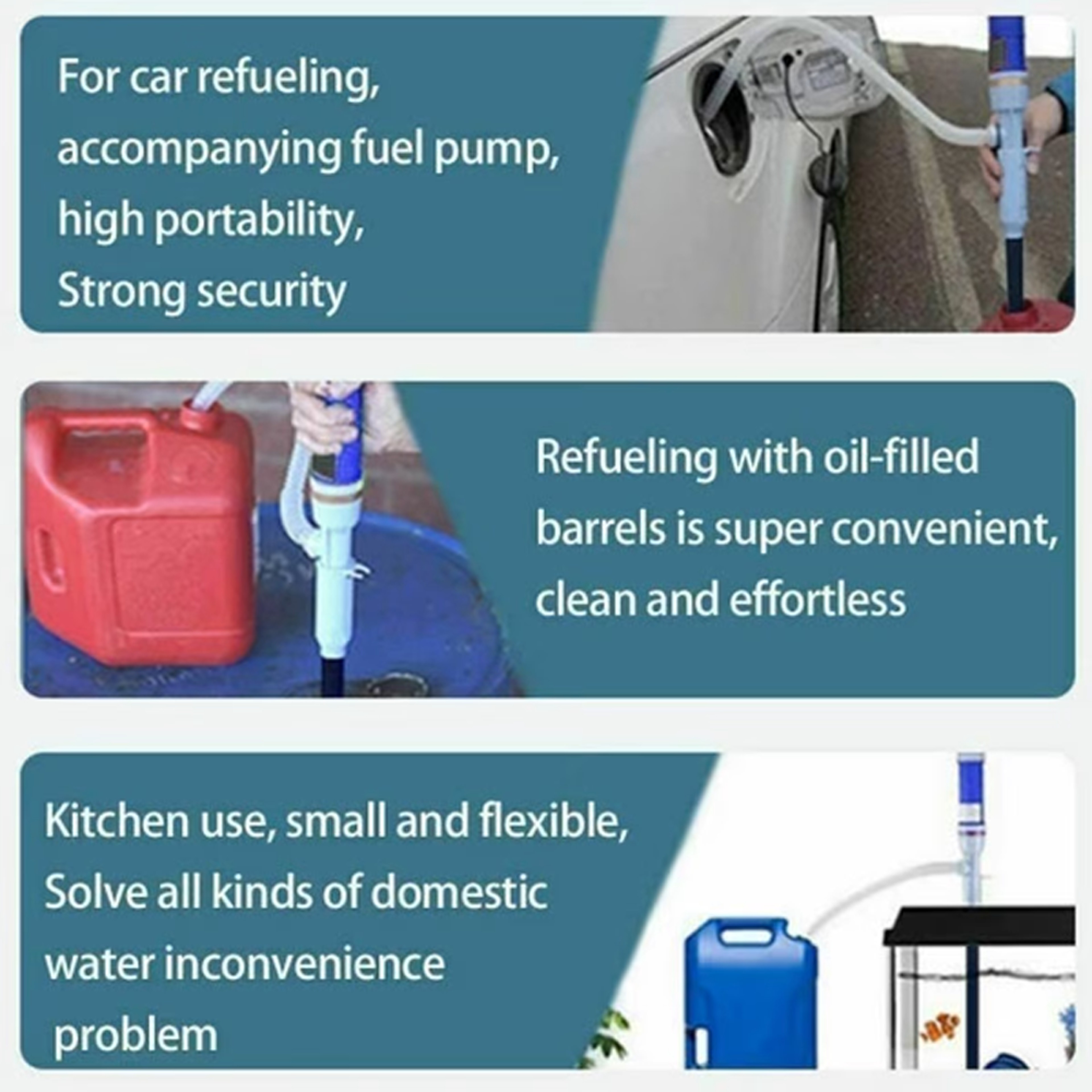Portable Handheld Liquid Transfer Pump 5