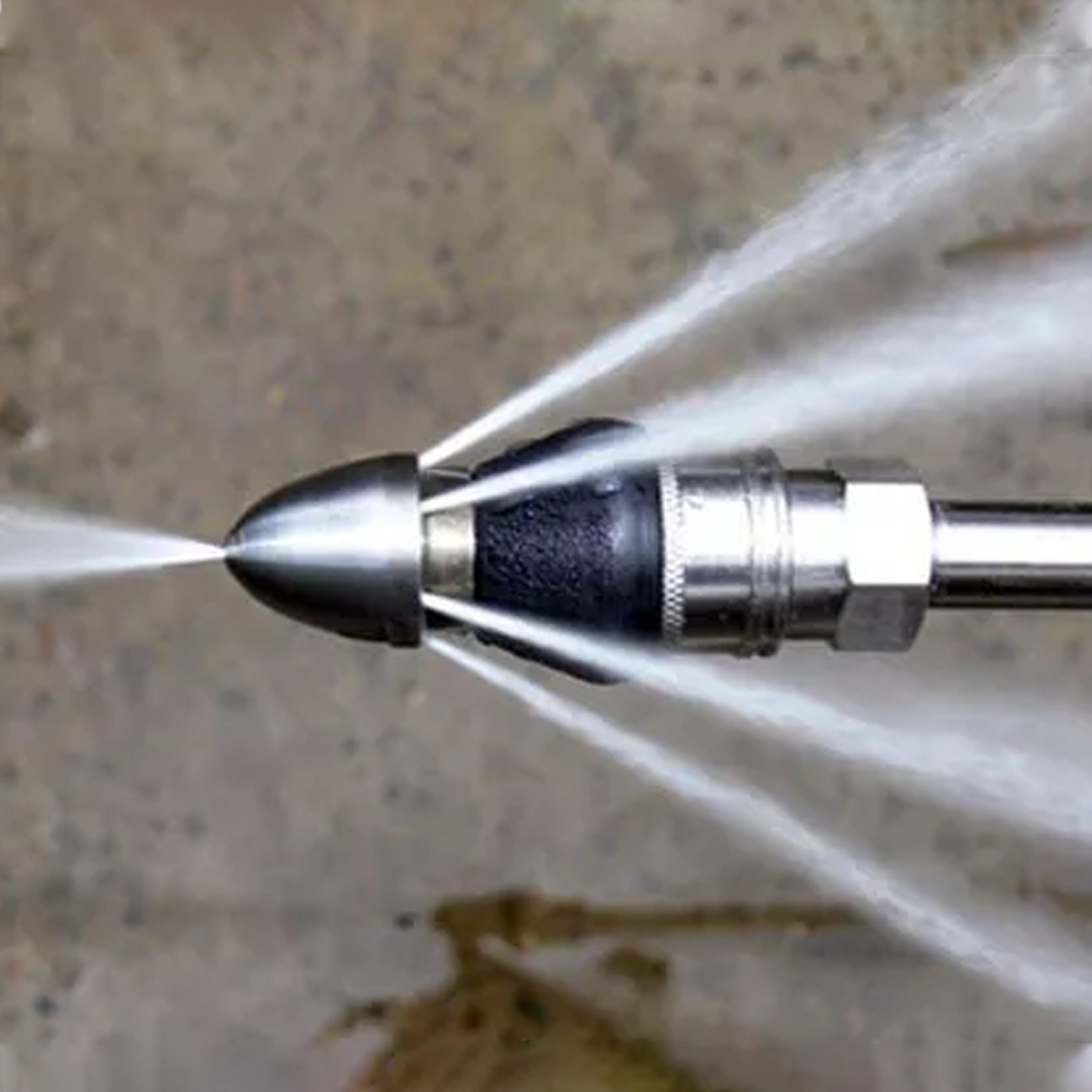 HighPressure Nozzle Jet Cleaning Tool  Sewer Jetter Kit for Pressure Washer
